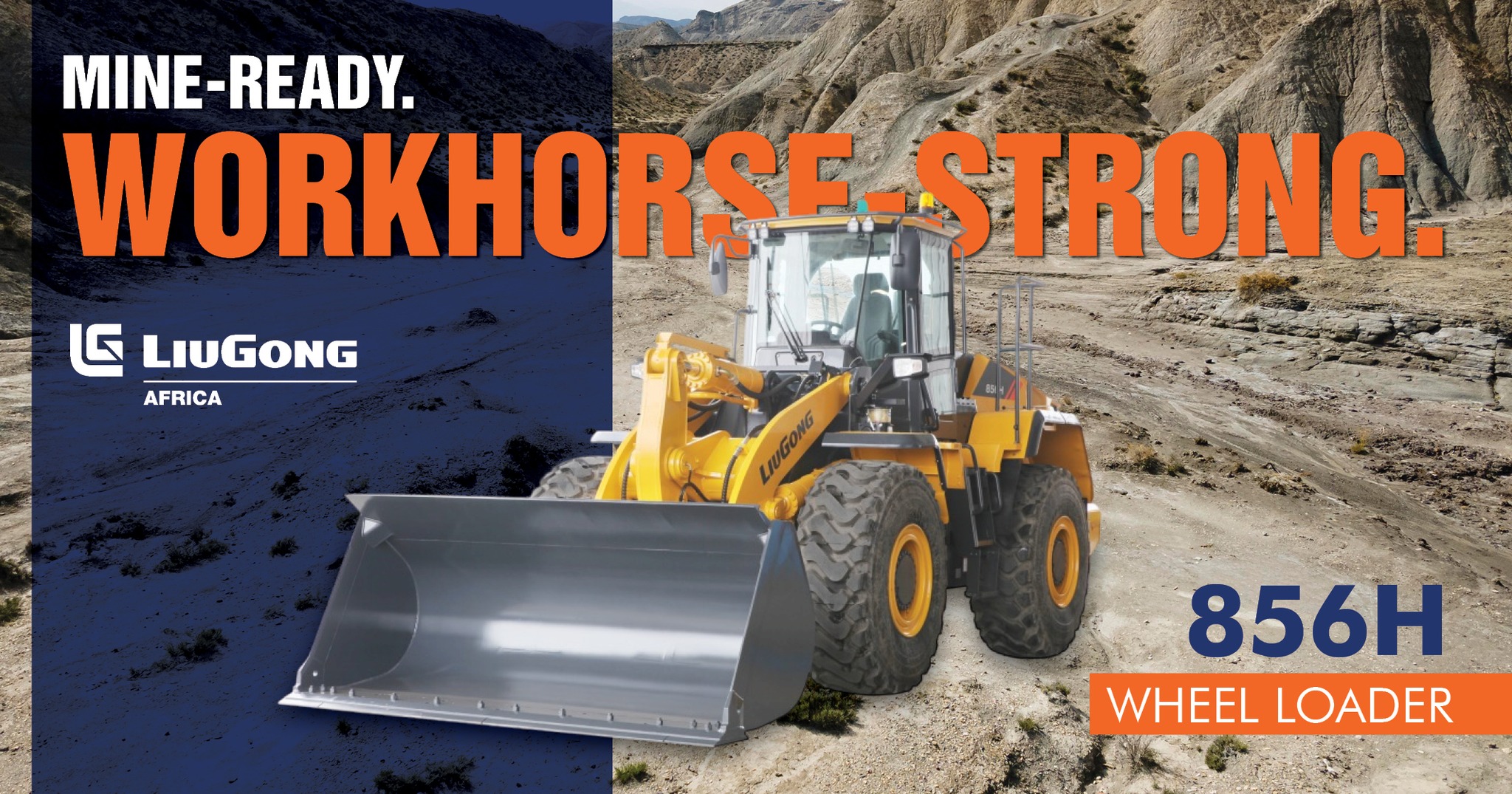 LiuGong Africa - The LiuGong 856H wheel loader is built to... | Facebook