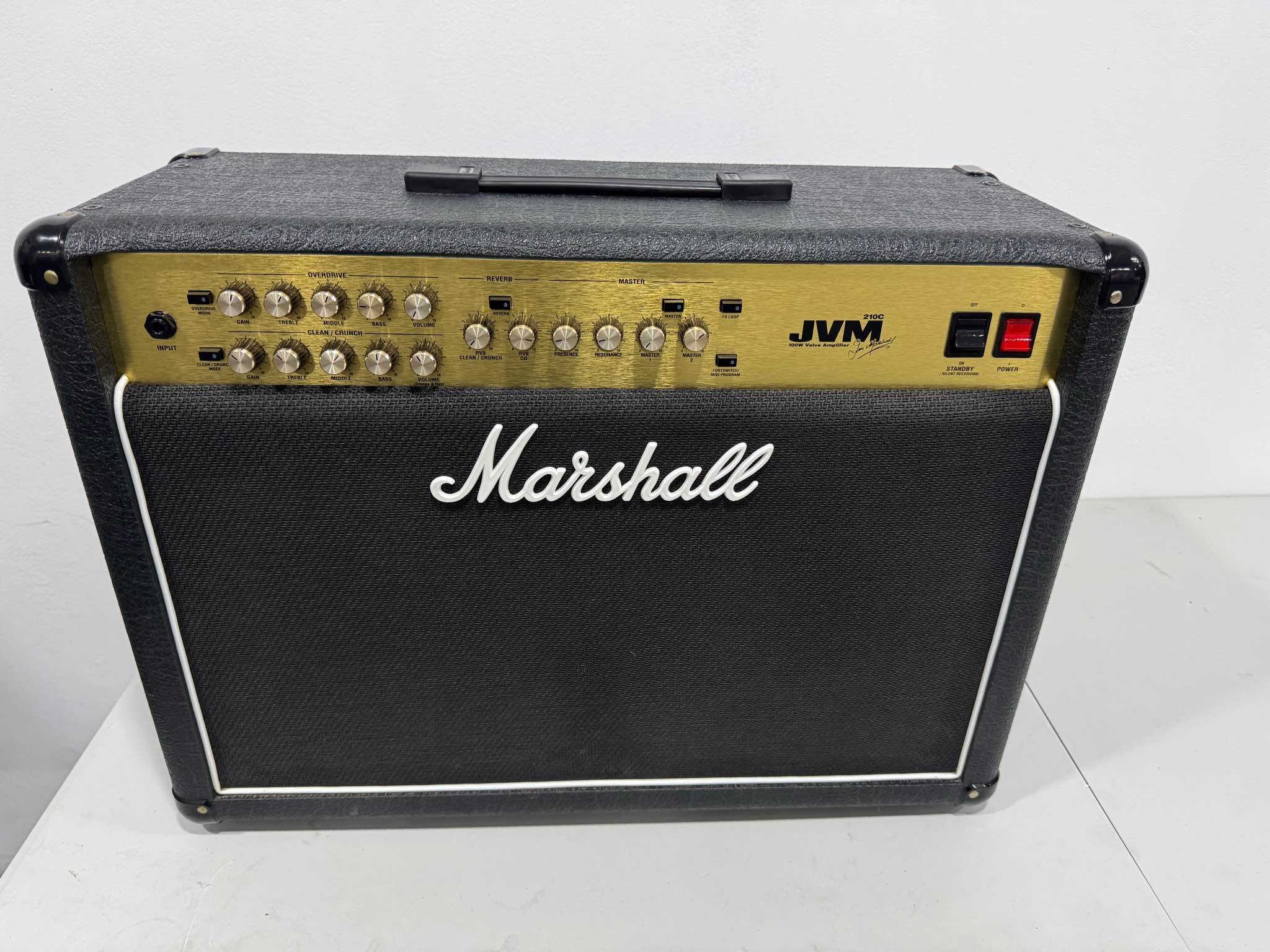 Marshall JVM 210 Amplificador de guitarra eléctrica son de Valve ...