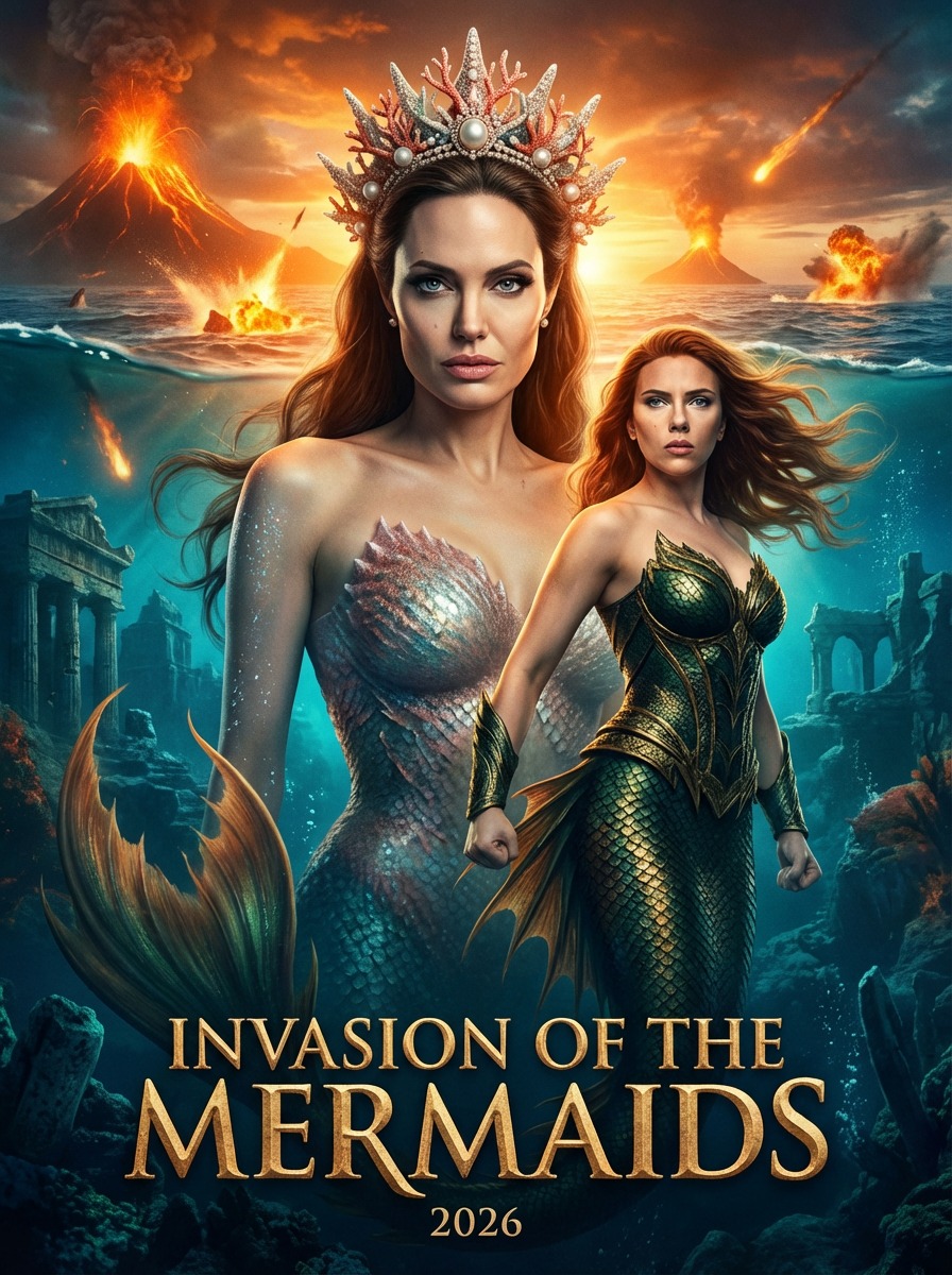 The Movies - 🎬 Invasion of the Mermaids (2026) The world is about to ...