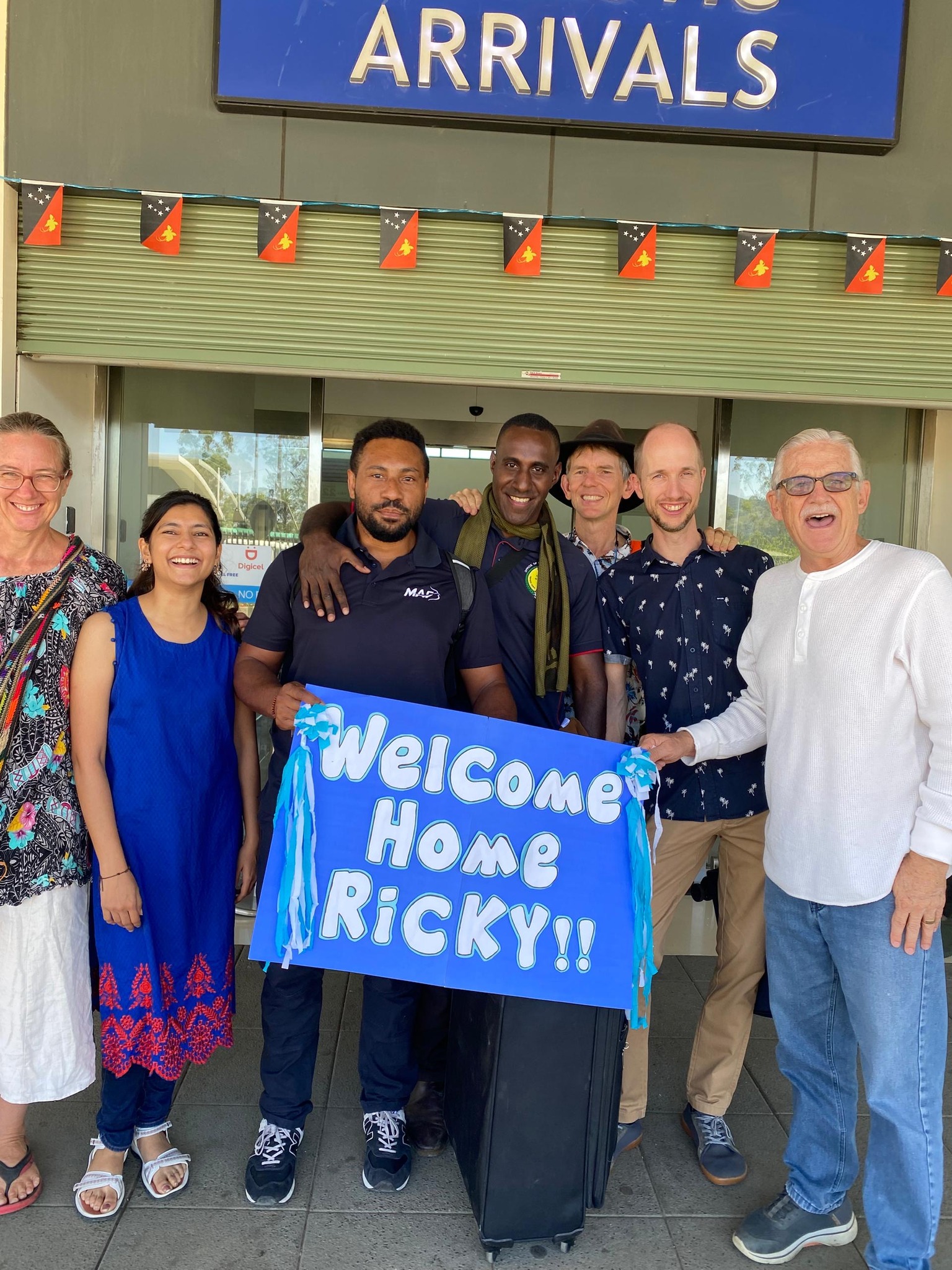 Welcome home, Ricky! Just last... - MAF Papua New Guinea | Facebook