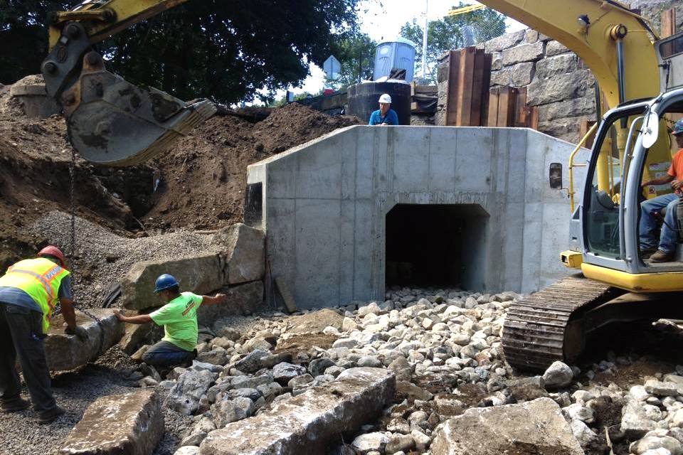 Box culvert outfall and... - Everett J. Prescott Inc.