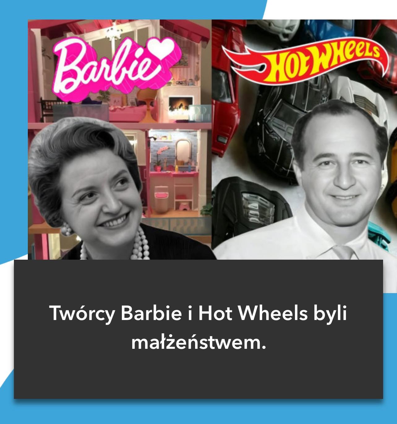 Ruth i Elliot Handler współzałożyli... - Wiedza bezużyteczna | Facebook