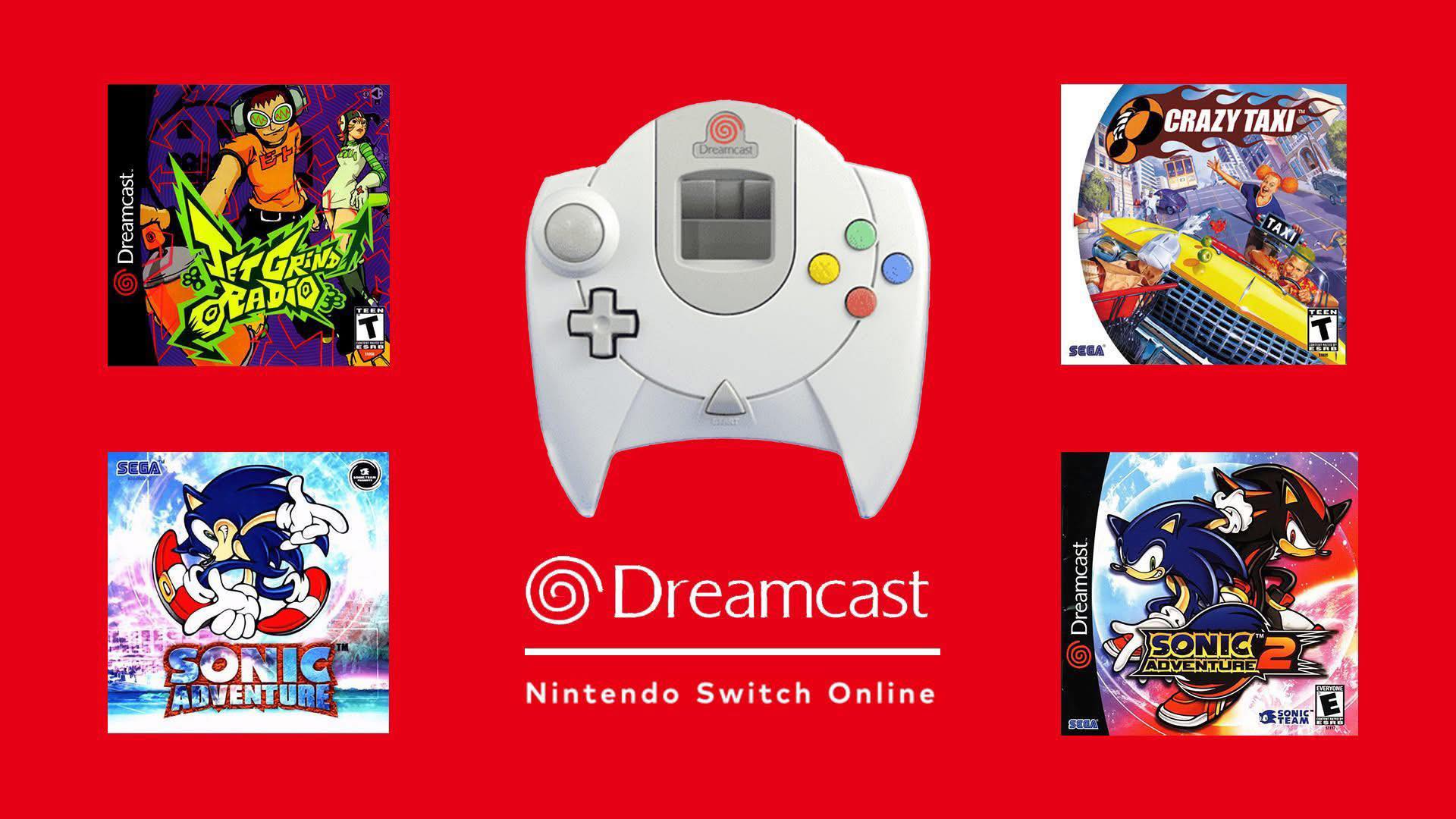 Dreamcast on Nintendo Switch Online