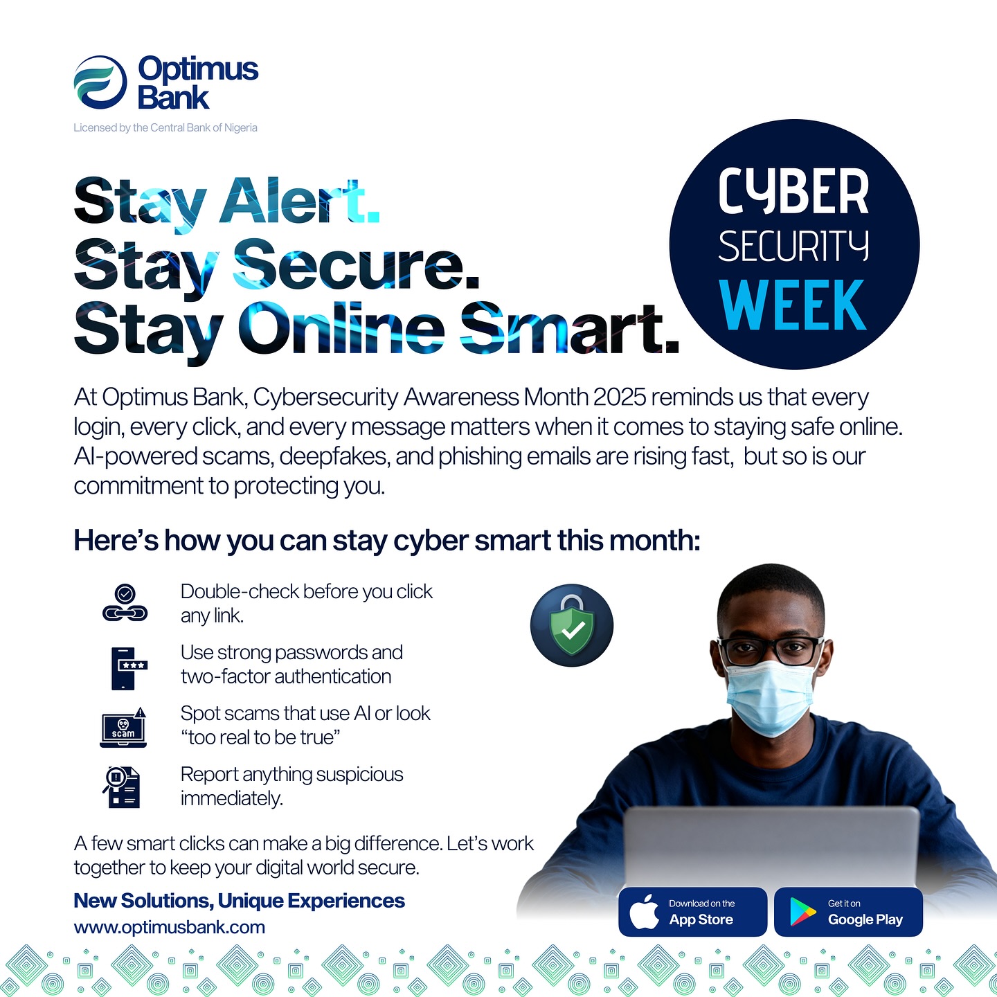 Optimus Bank - Stay Alert. Stay Secure. Stay Online Smart.... | Facebook