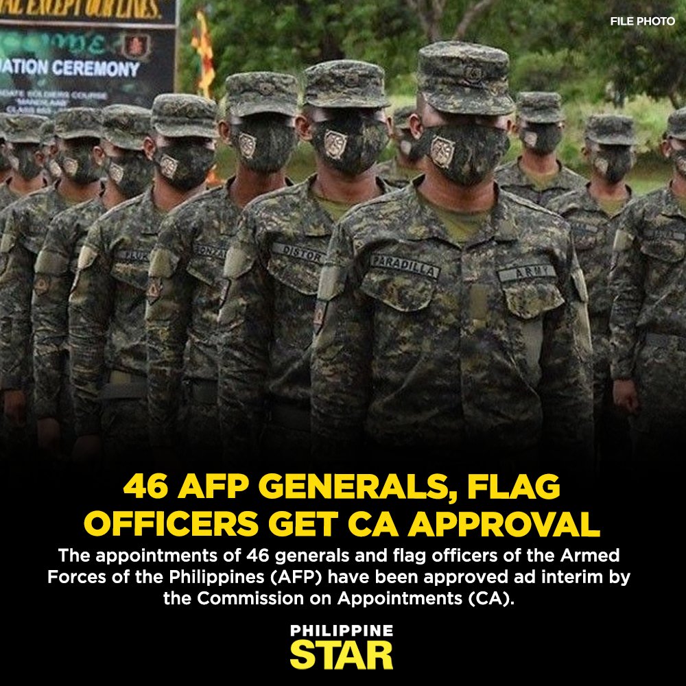Philippine Star - Among the 46 are former Presidential... | Facebook