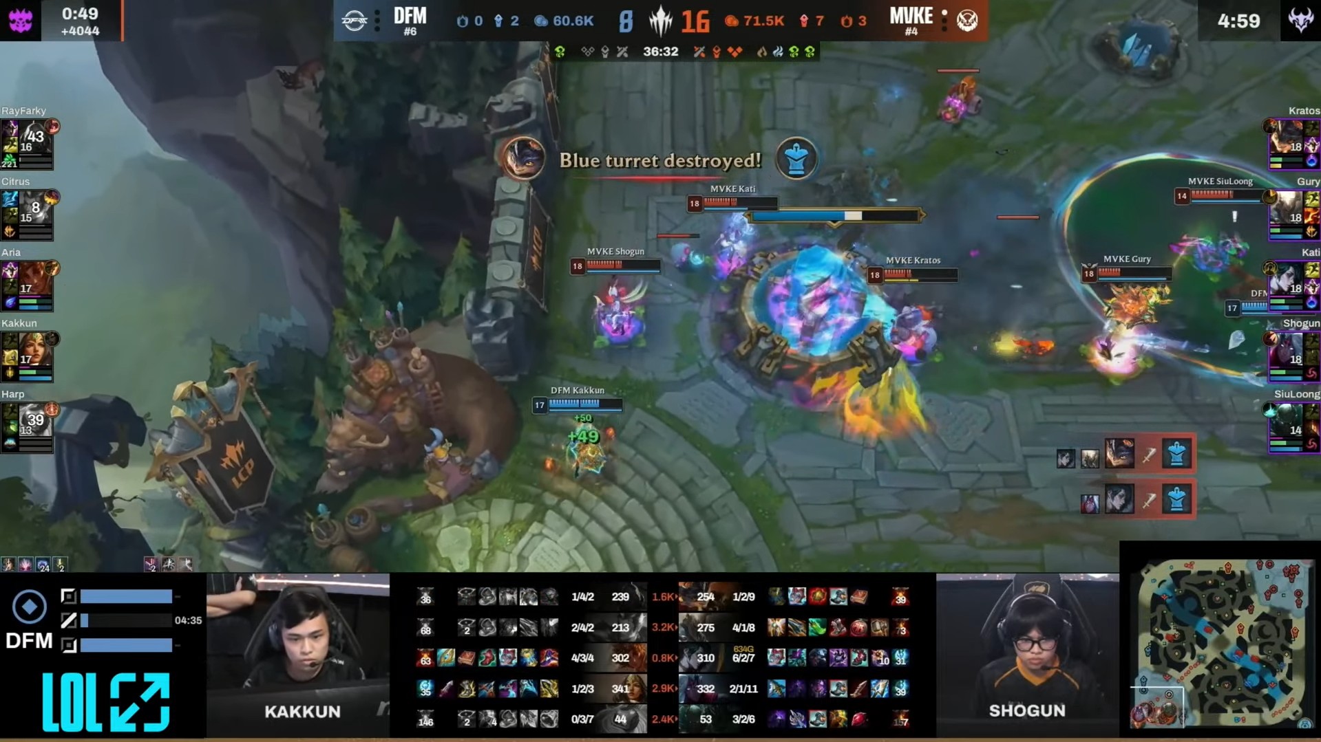 LJL - #LCP MVKE 2-0 DFM DFM dù được cổ vũ bởi... kênh chat nhưng vẫn ...