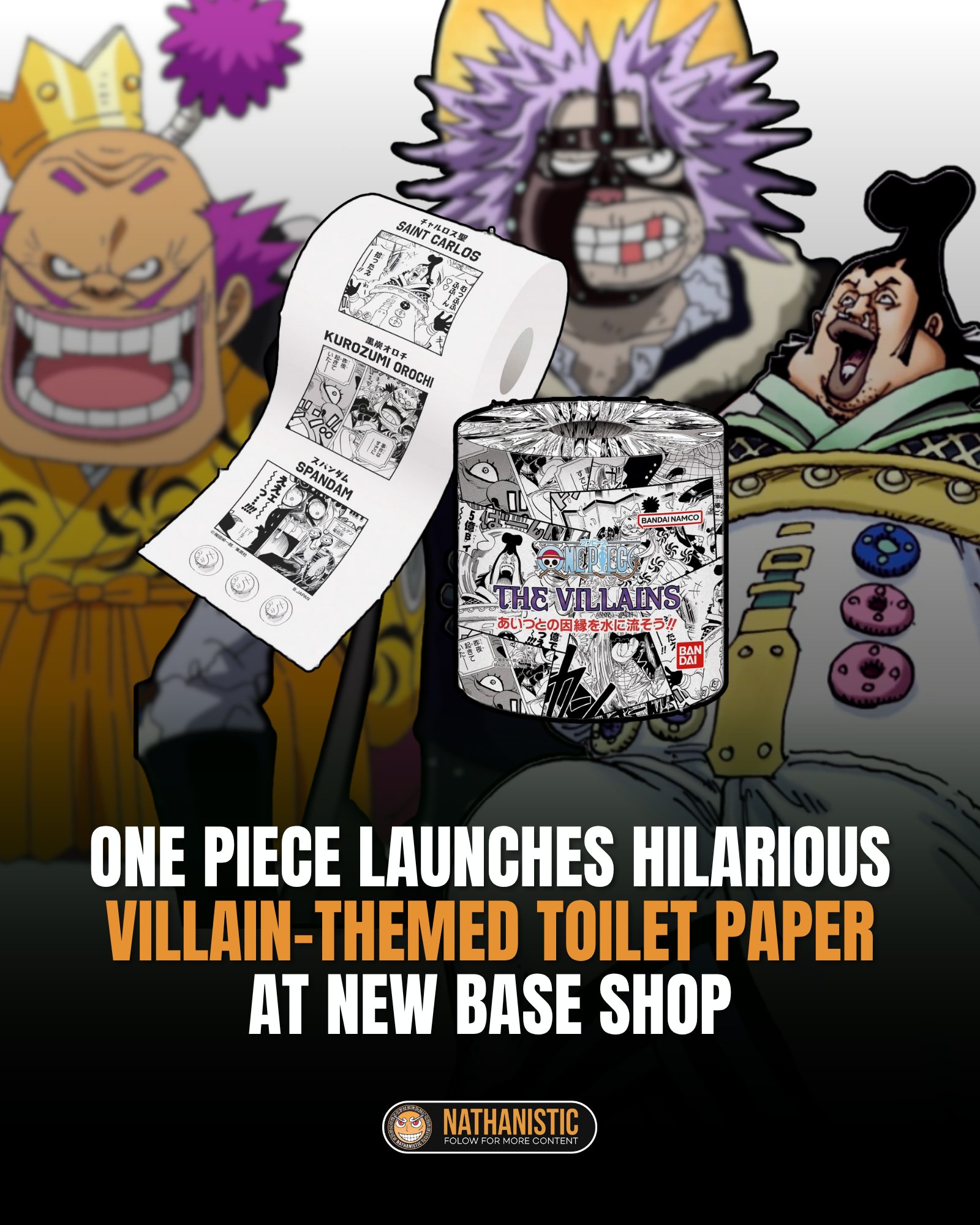 One Piece will release Shushu's mascot doorstop, not just a