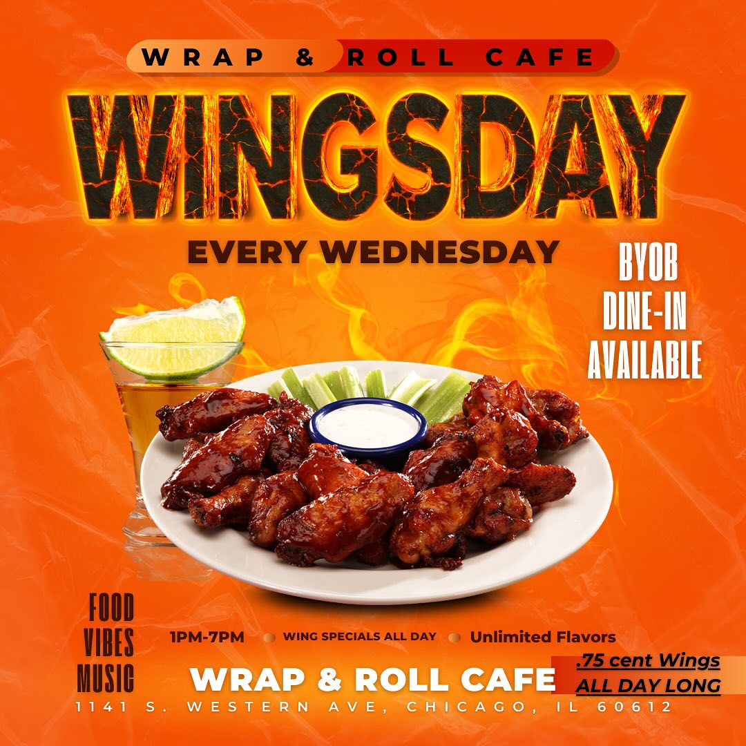 Wrap & Roll Cafe | Chicago IL