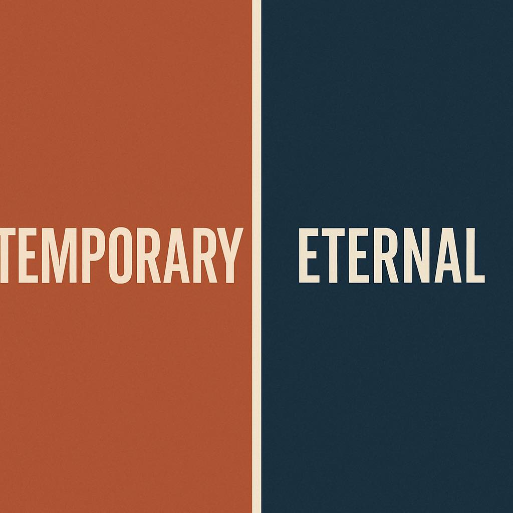Word - 🟡Title: Temporary vs. Eternal: Living for What Lasts 📚Text: 1 ...