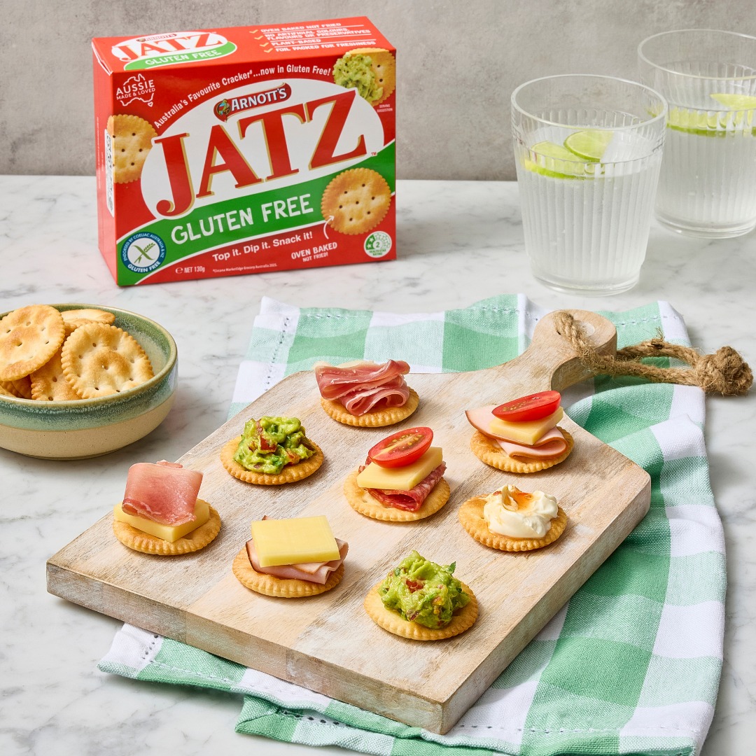 Arnott's - Who's excited for Gluten Free Jatz? 🙋‍♂️ Endorsed by Coeliac ...