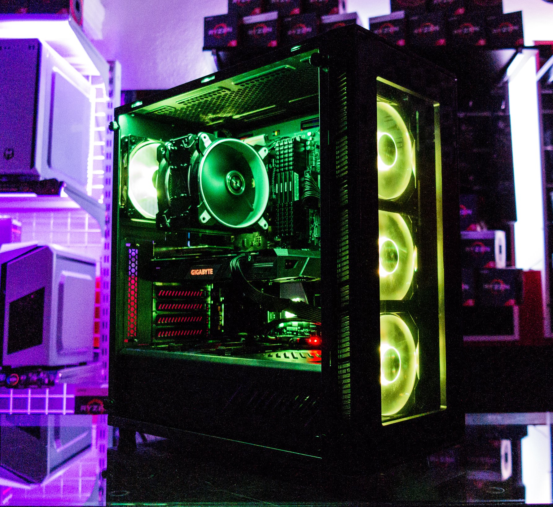 Ryzen 7 2700x build components