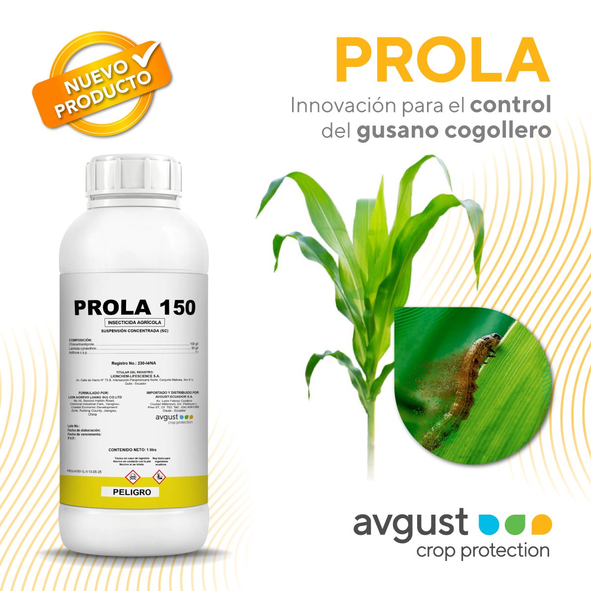 Avgust Ecuador - Prola es un moderno insecticida, que... | Facebook