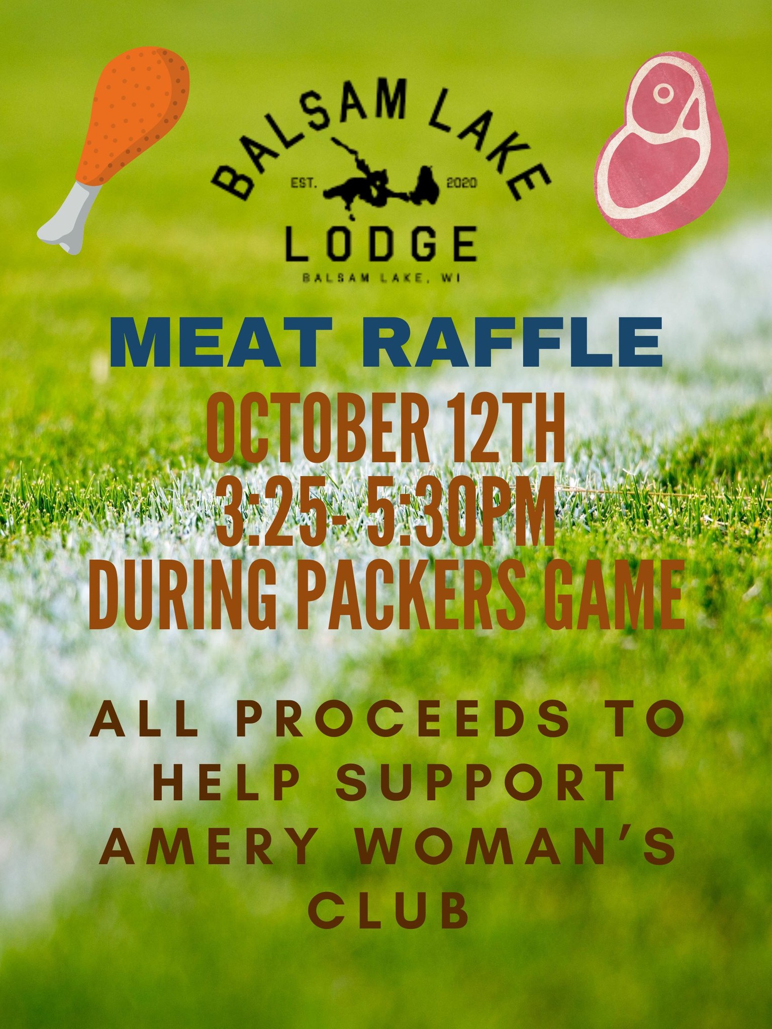 Balsam Lake Lodge Meat Raffle Fundraiser