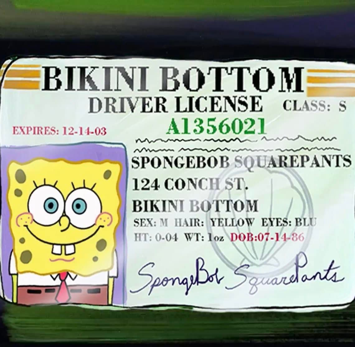 Carl Bradbury - Happy 37th birthday to Spongebob Squarepants 🥳