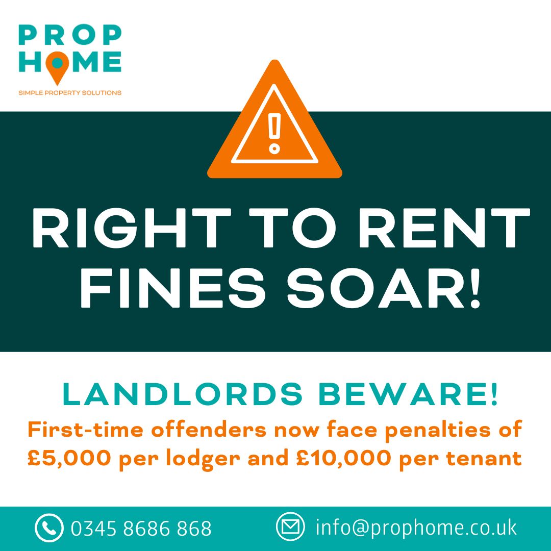 Prop - ⚠️ Landlords Beware: Right to Rent Fines Soar! The Government ...
