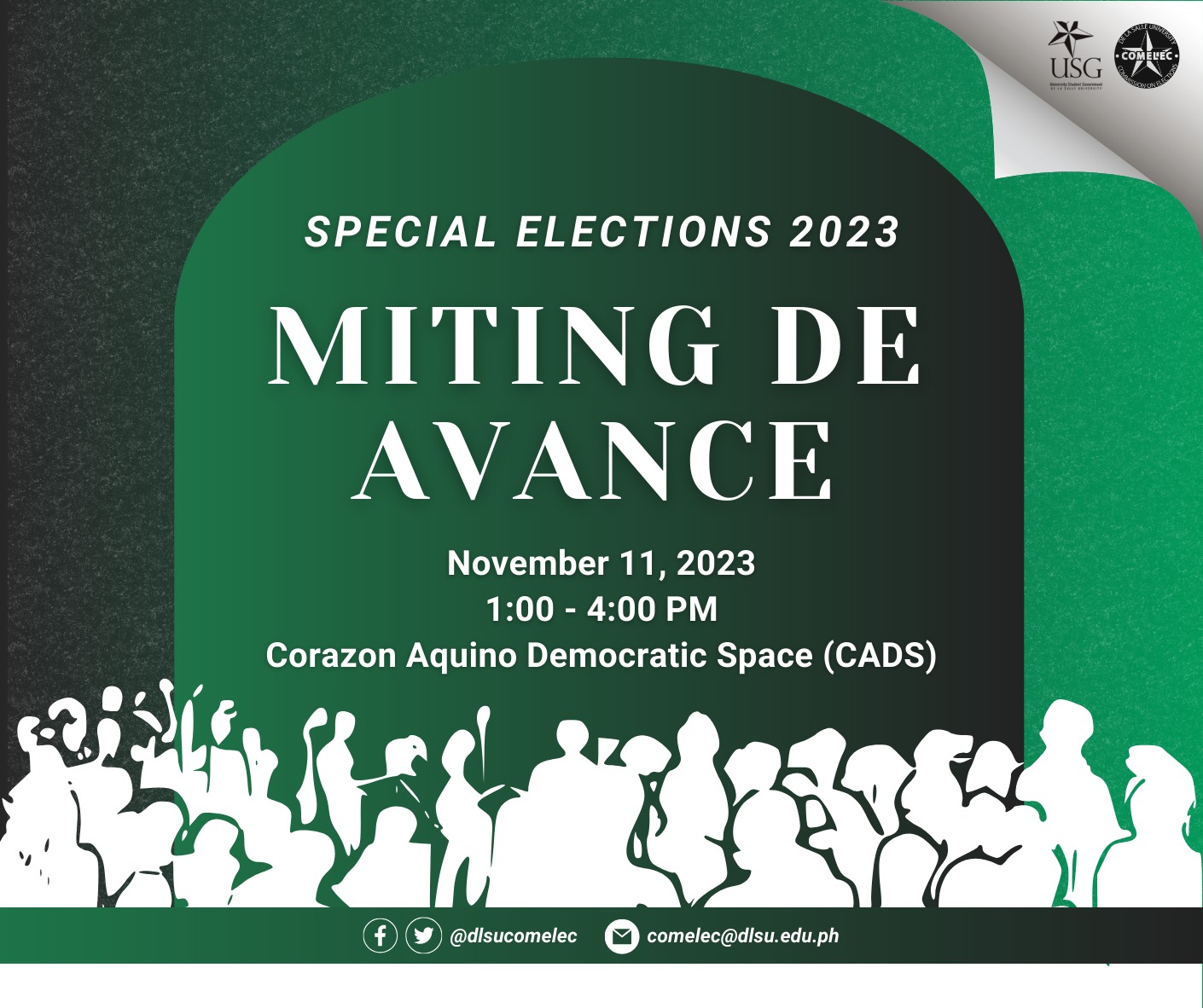 📣 Attention Lasallians!... - DLSU Commission on Elections