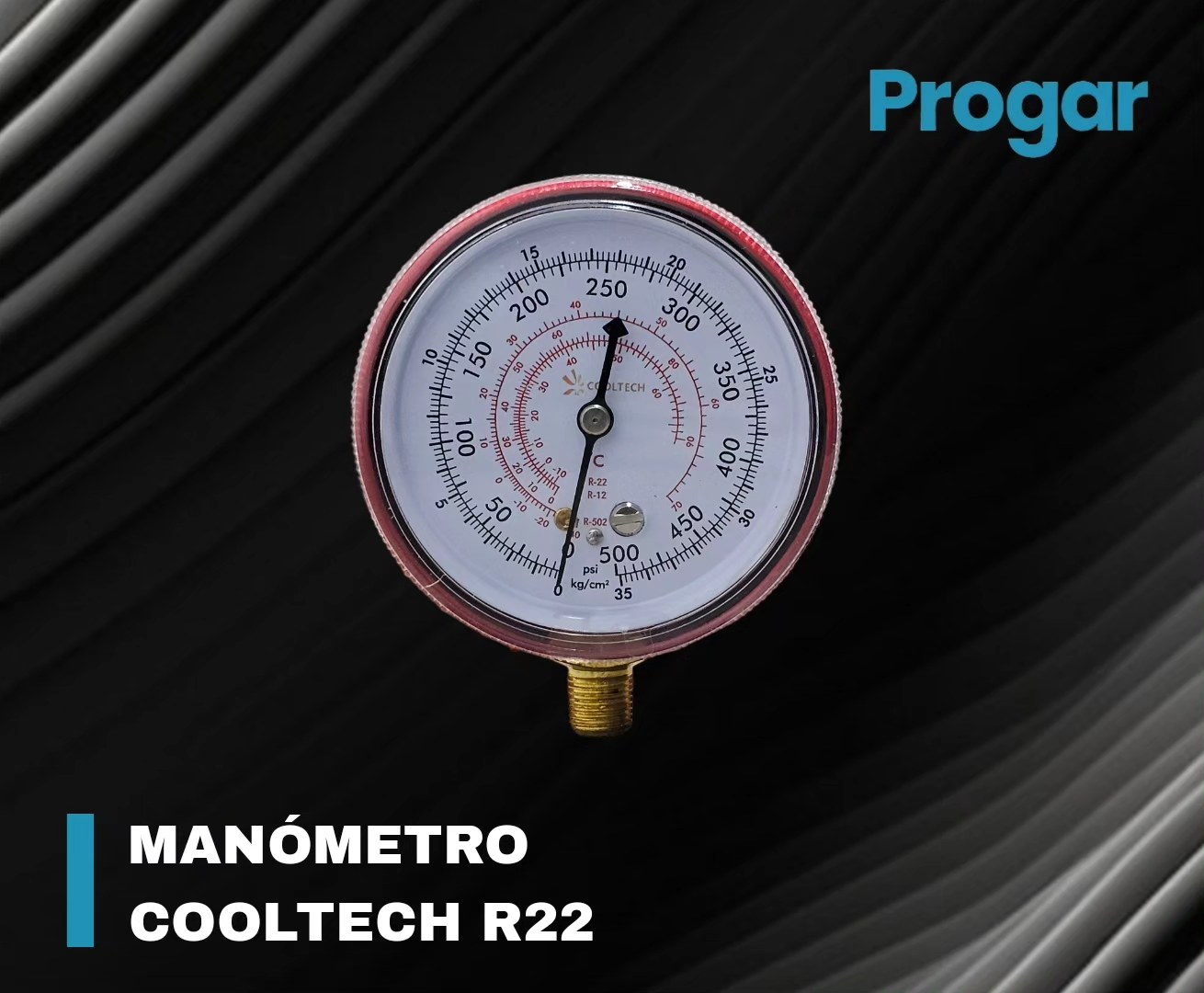 ️ MANÓMETRO COOLTECH R22 ALTA... - Progar Baldo repuestos