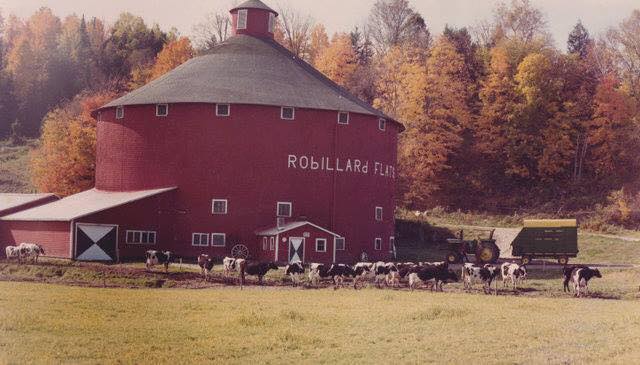 Vintage History - Robillard Flats round barn in Irasburg,... | Facebook