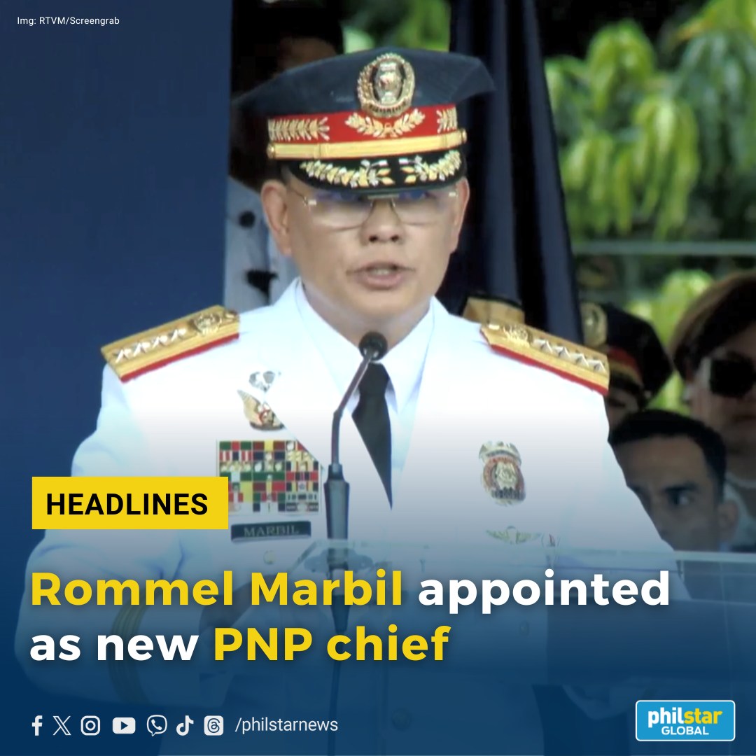 Philstar.com - NEW PNP CHIEF Police Major General Rommel... | Facebook