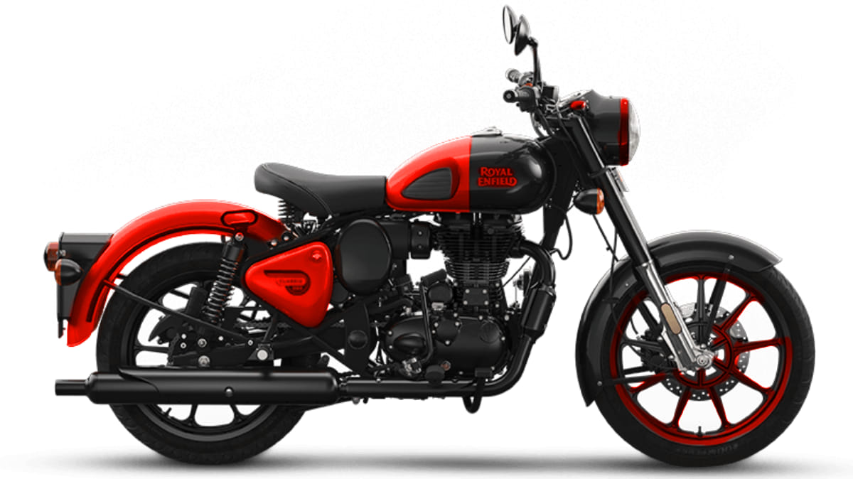 Classic 350 new color black red, blue, green, orange, whit