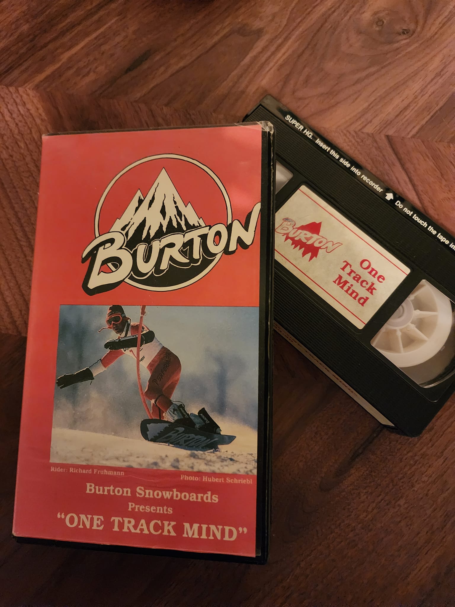 Old school snowboarder shares inspiring 'Faktor' VHS tape find
