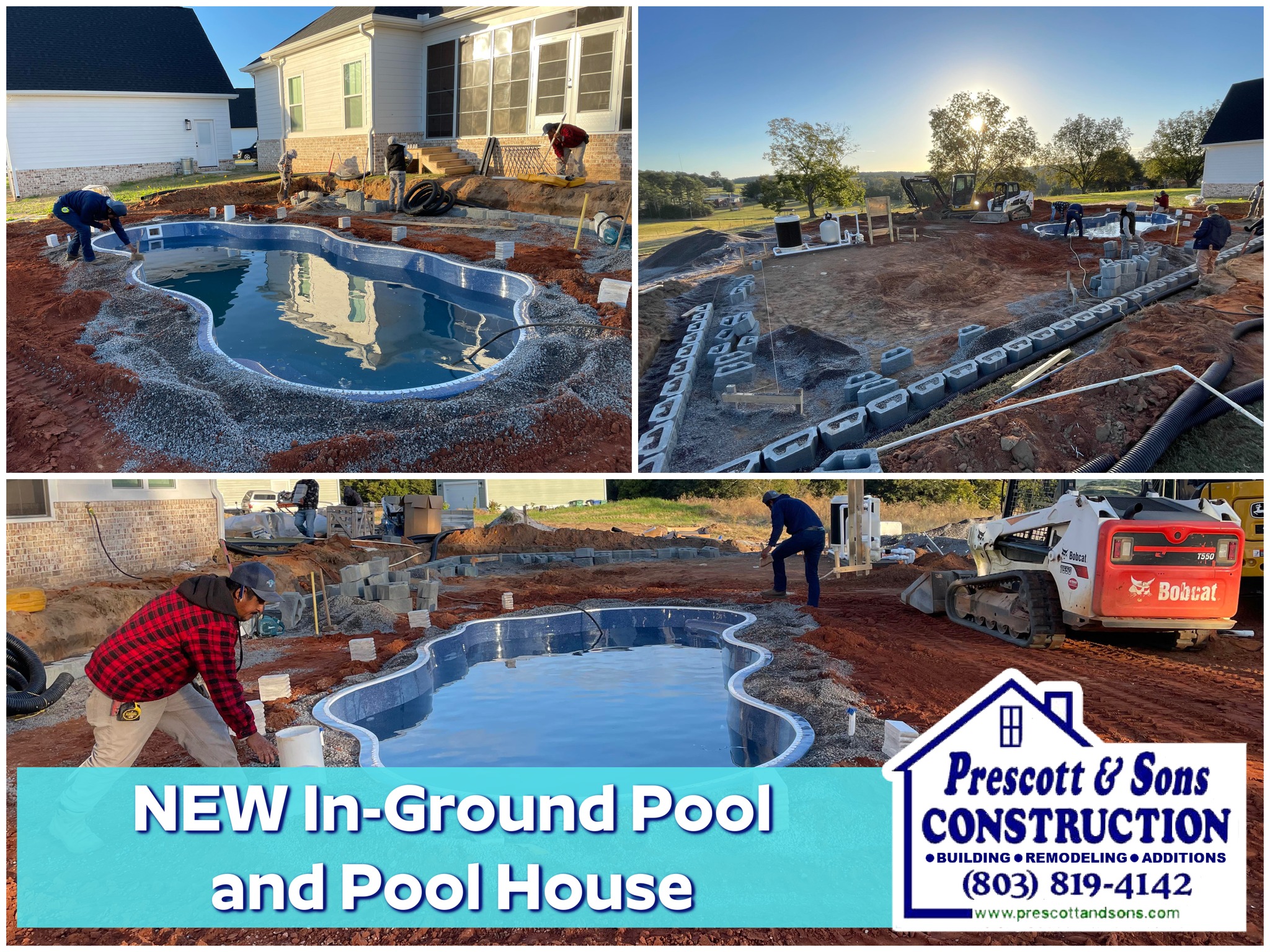 𝐍𝐄𝐖 𝐈𝐧-𝐆𝐫𝐨𝐮𝐧𝐝 𝐏𝐨𝐨𝐥, 𝐏𝐨𝐨𝐥... - Prescott & Sons Construction | Facebook