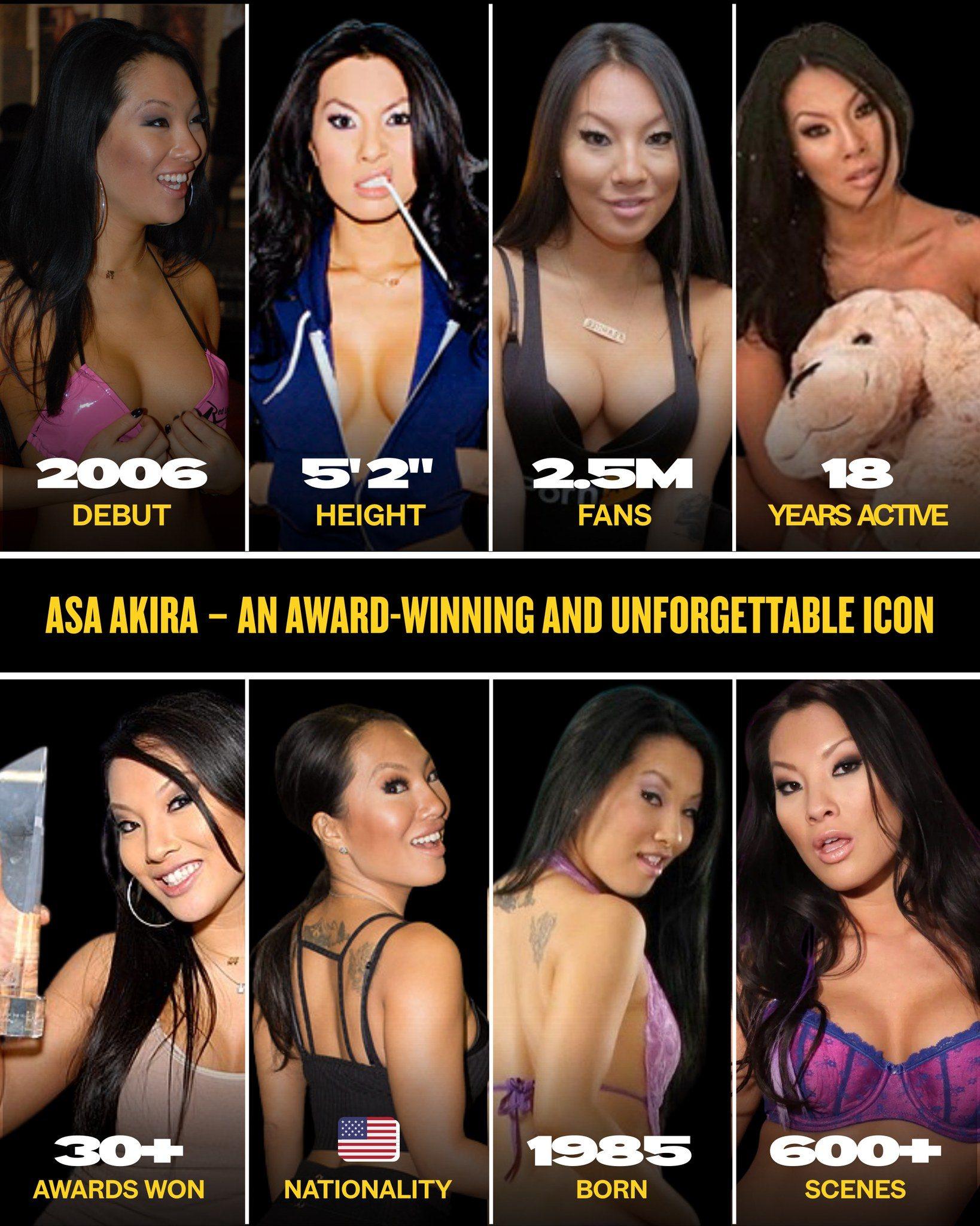 Asa Akira - Birthdate: January 3, 1986