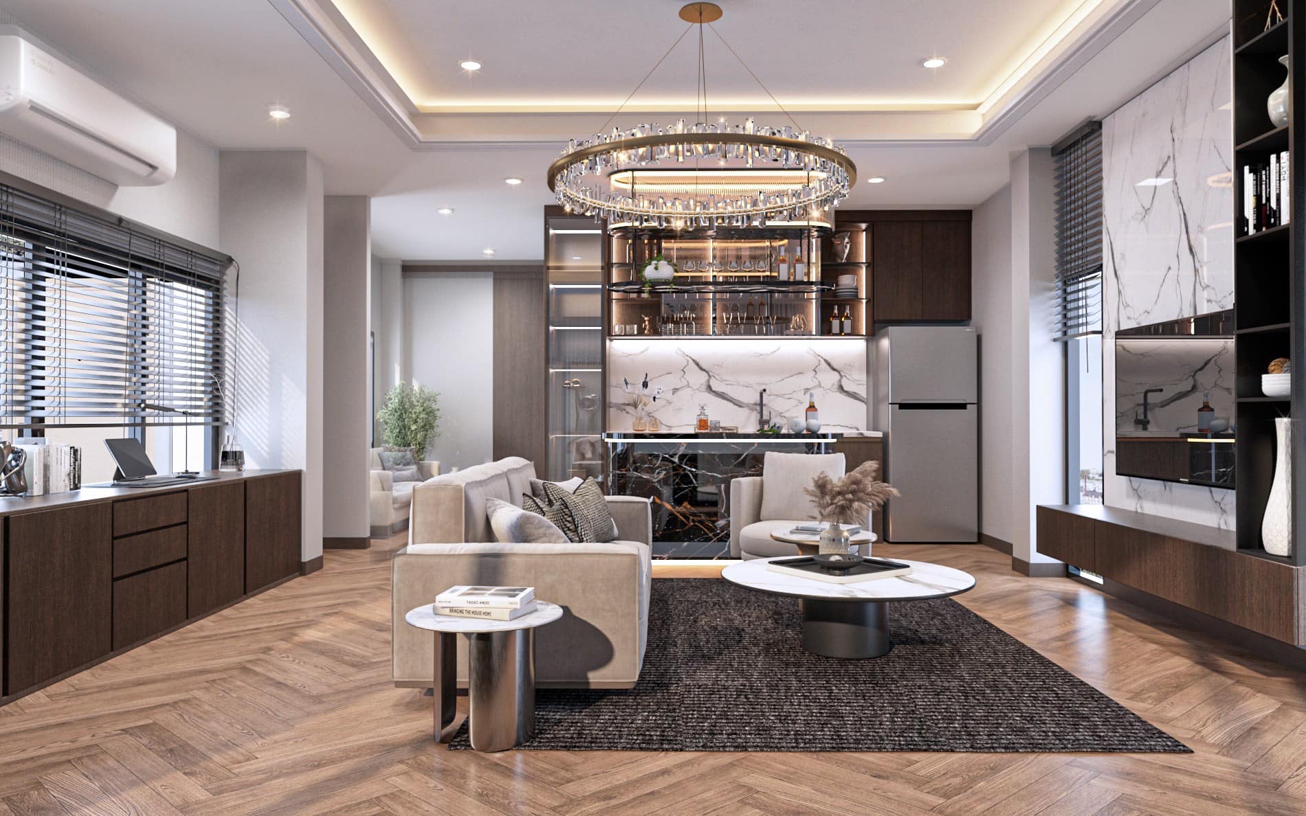 3N Interior ออกแบบตกแต่งภายใน - Project : Walk in Closet 3D Model : 3N ...
