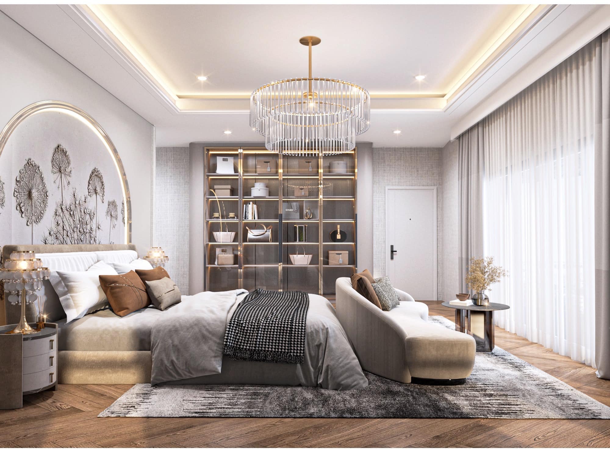 3N Interior ออกแบบตกแต่งภายใน - Project : Walk in Closet 3D Model : 3N ...