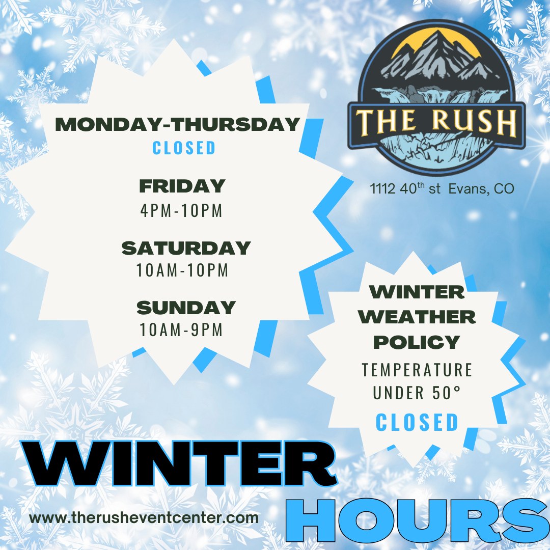The Rush Event Center | Evans CO