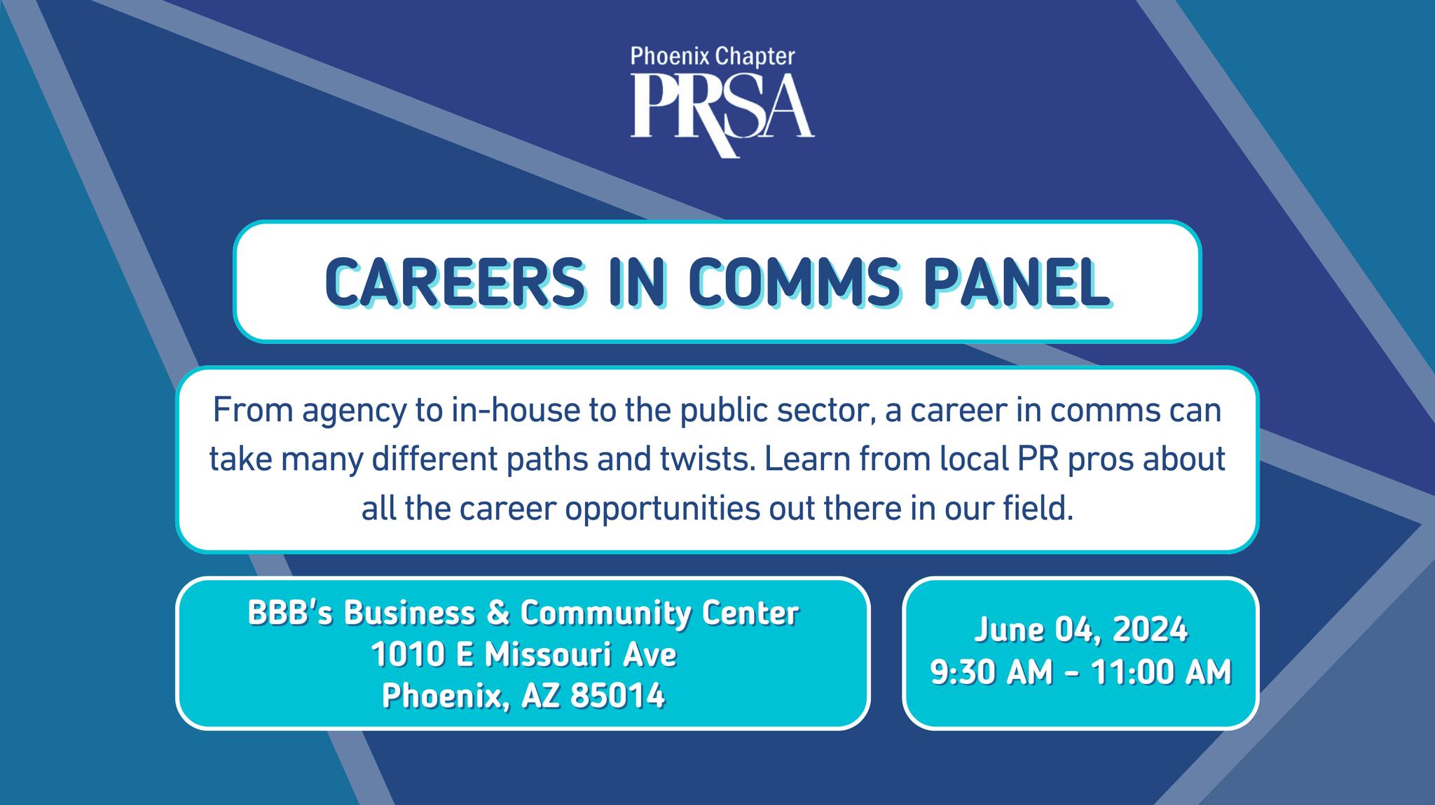 PRSA Phoenix - The career path in public relations looks... | Facebook