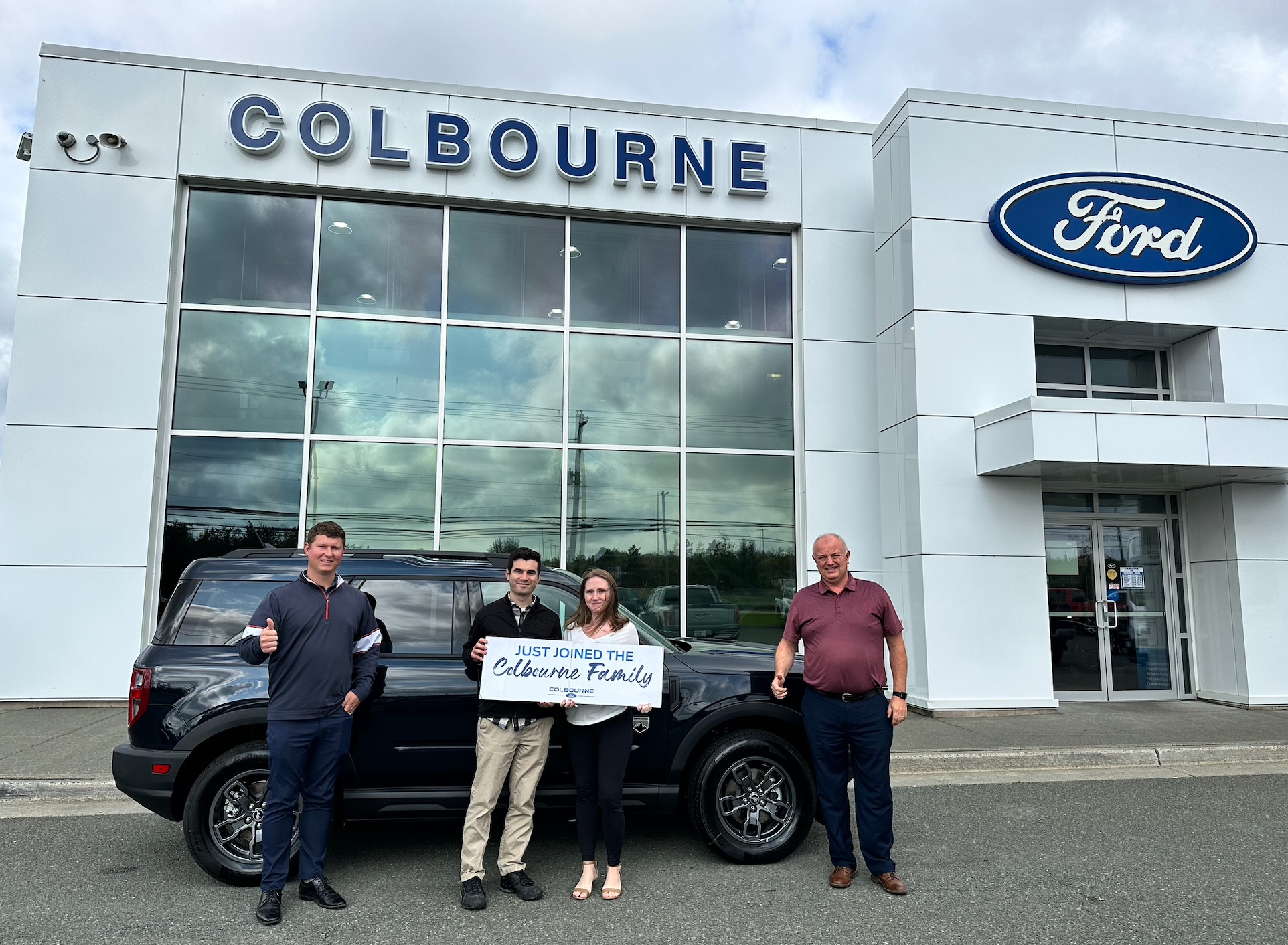 Colbourne Ford - Congratulations to Ben & Makayla on their...