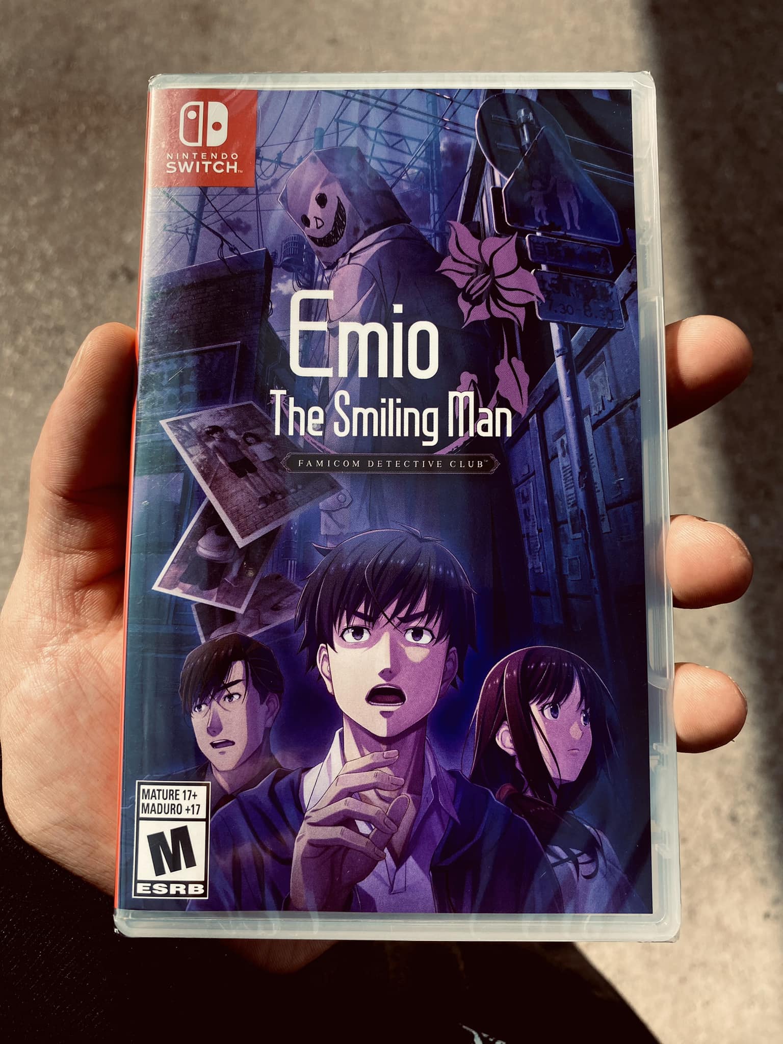 Discovering Emio the Smiling Man on Nintendo Switch