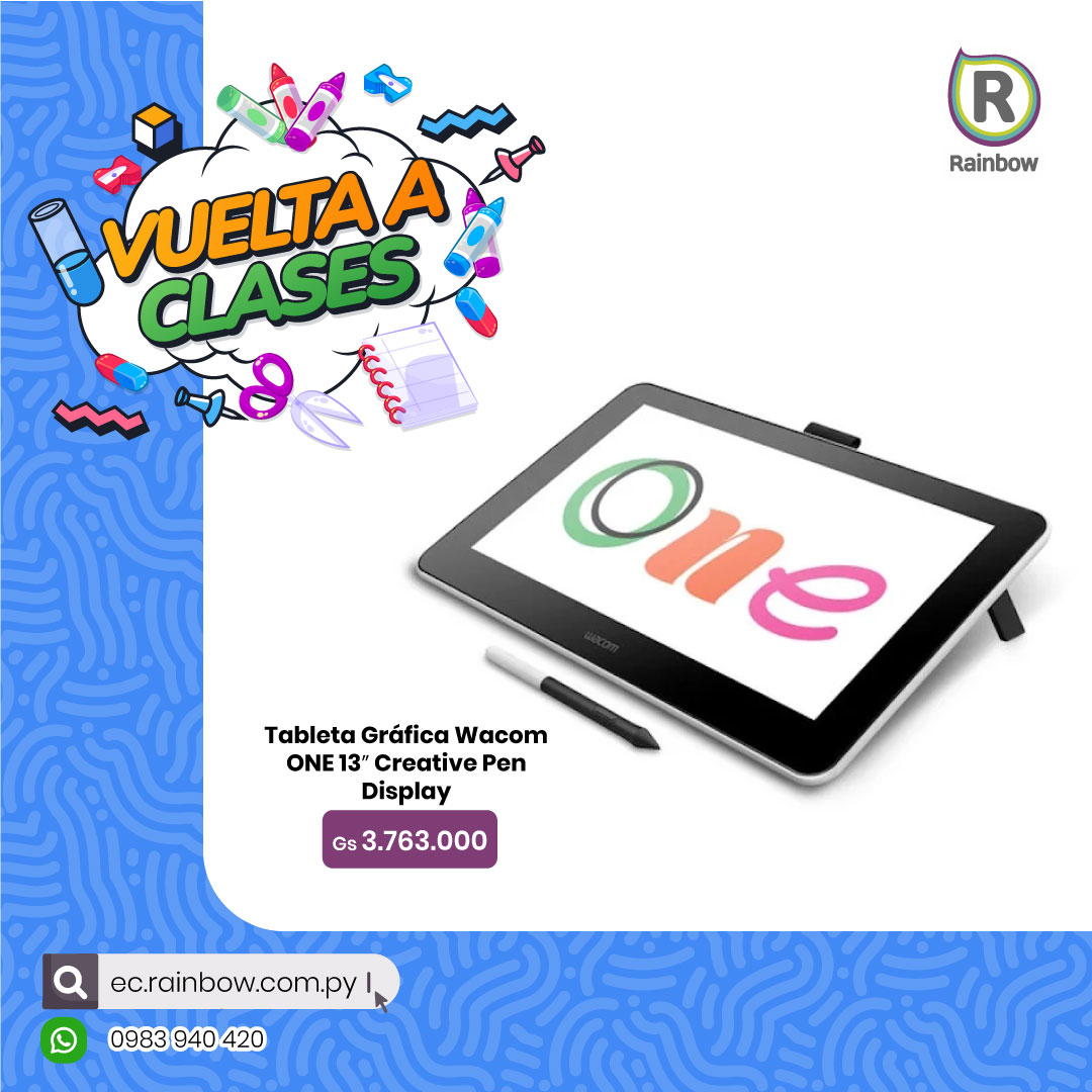 La Tableta Gráfica Wacom... - Rainbow Store & Print Center
