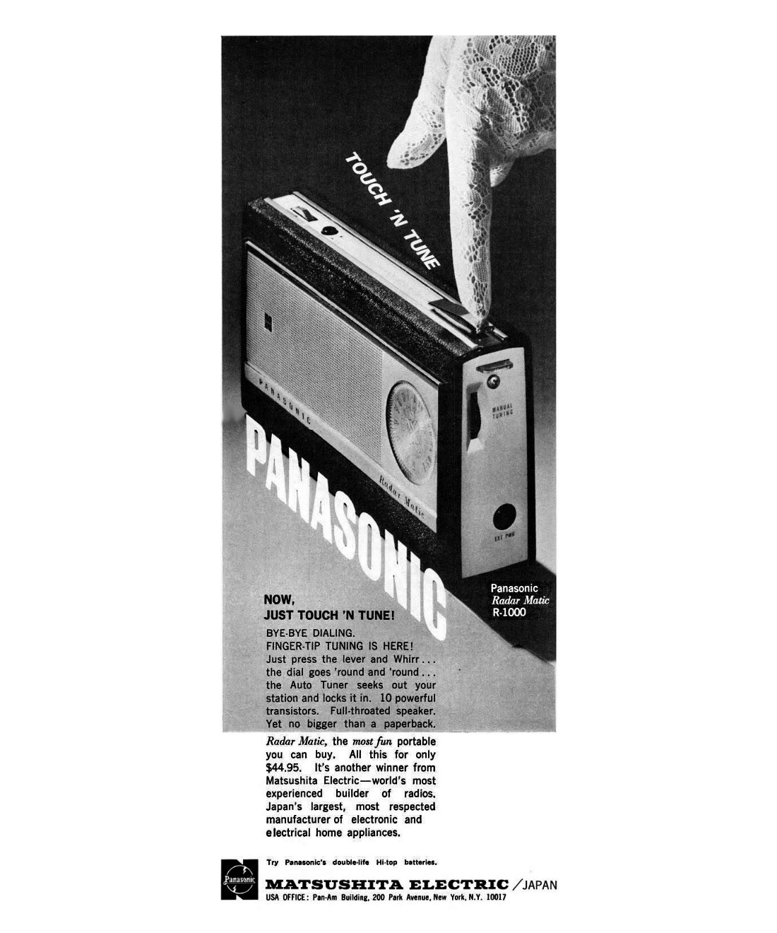 Blast from the past. #vintageads #Panasonic