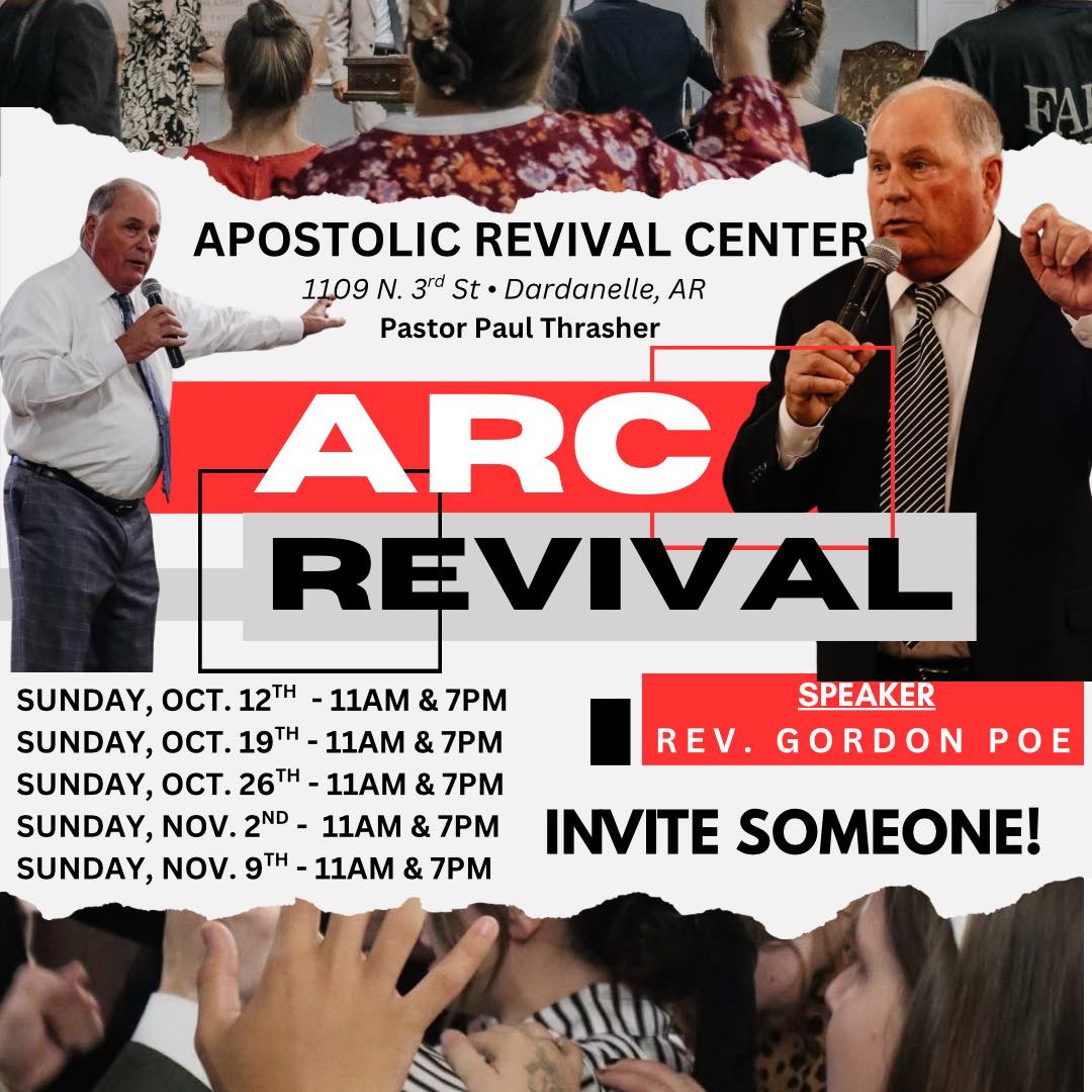 🔥 REVIVAL IS COMING 🔥 Join us... - Apostolic Revival Center | Facebook