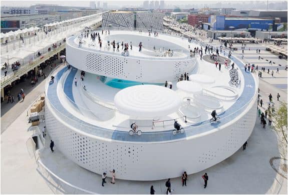Bjarke Ingels' firm has created a huge inflatable pavilion for