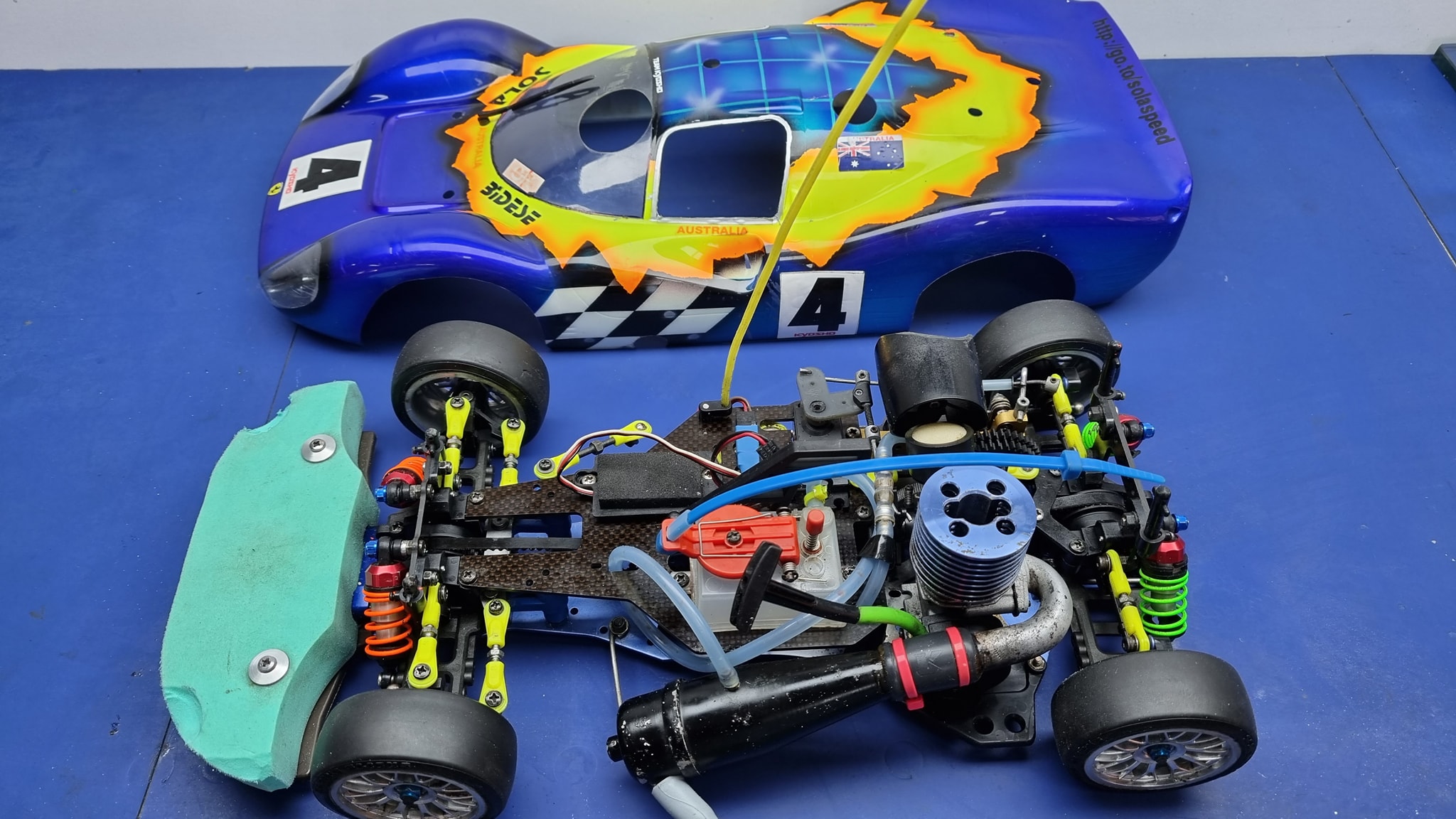 Pure-Ten Spider MkI The car that started the entire 1:10 Nitro era