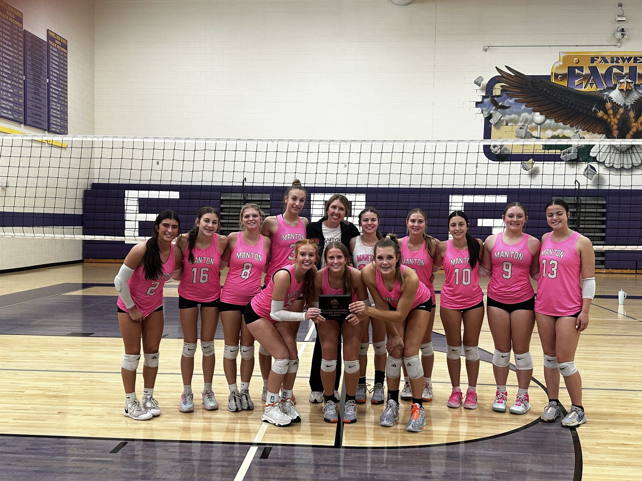 #digforamber - MRVB Think Pink - final home volleyball game