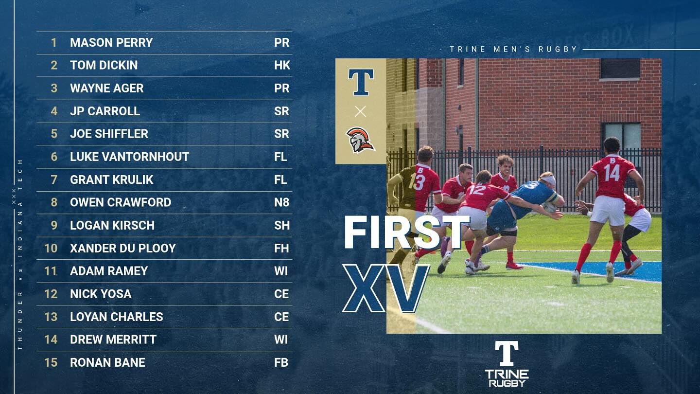 🚨 MATCH DAY 🚨 Your first... - Trine University Men's Rugby | Facebook