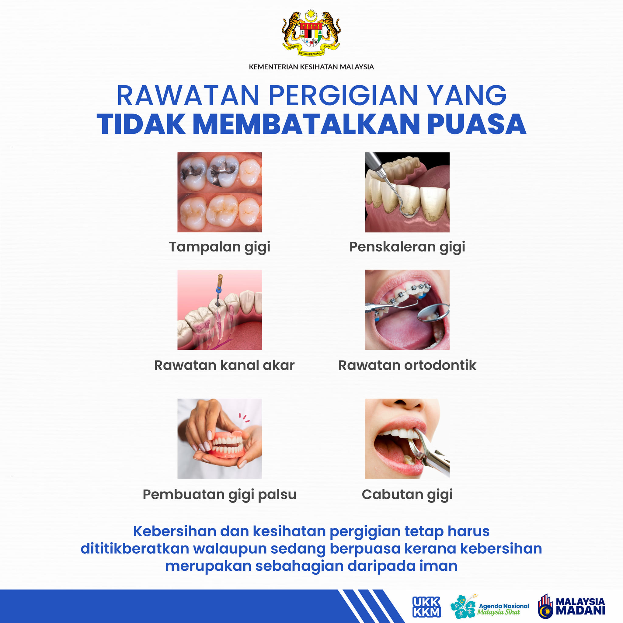 KEMENTERIAN - 🦷Berdasarkan garis panduan yang dikeluarkan oleh Jabatan ...