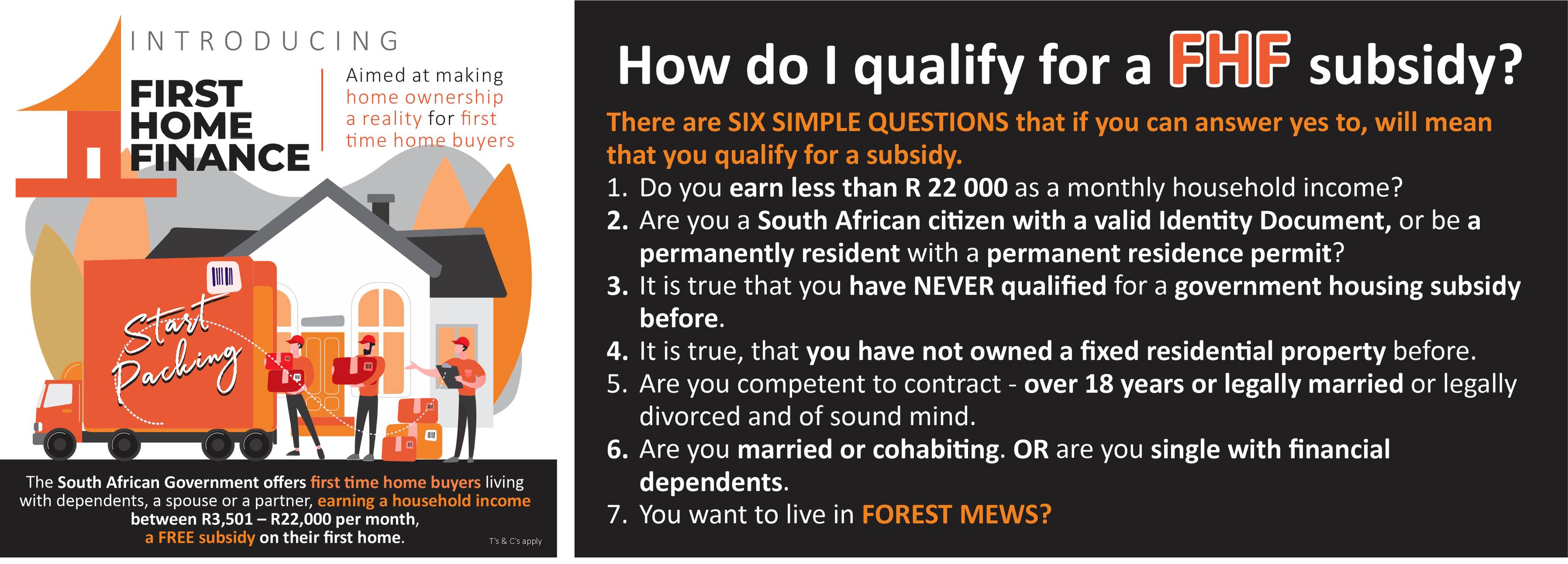 Forest - Have you heard about FLISP? It's a subsidy by the government ...