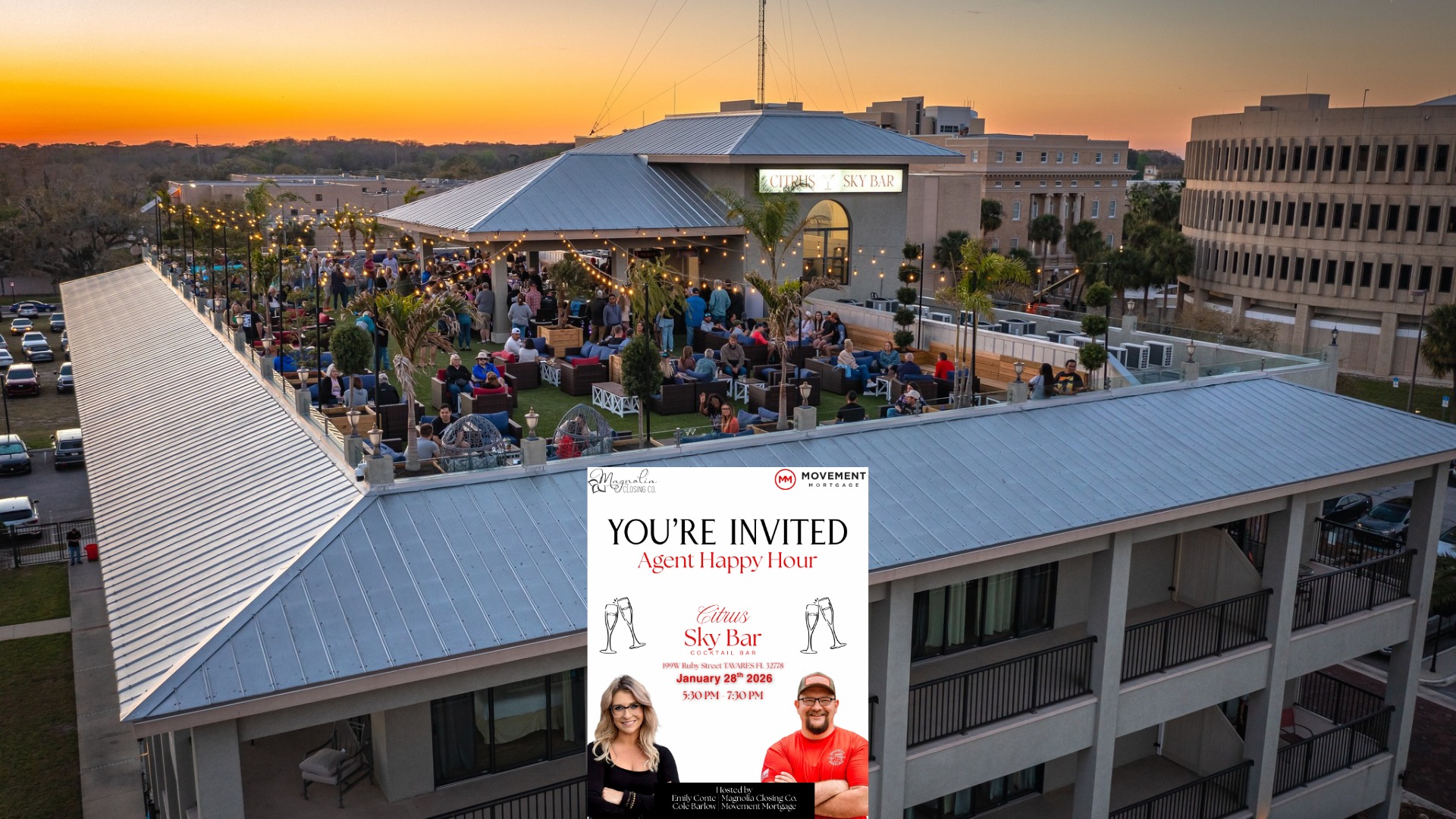 Industry Happy Hour at Citrus Sky Bar | Real Estate Networking Night