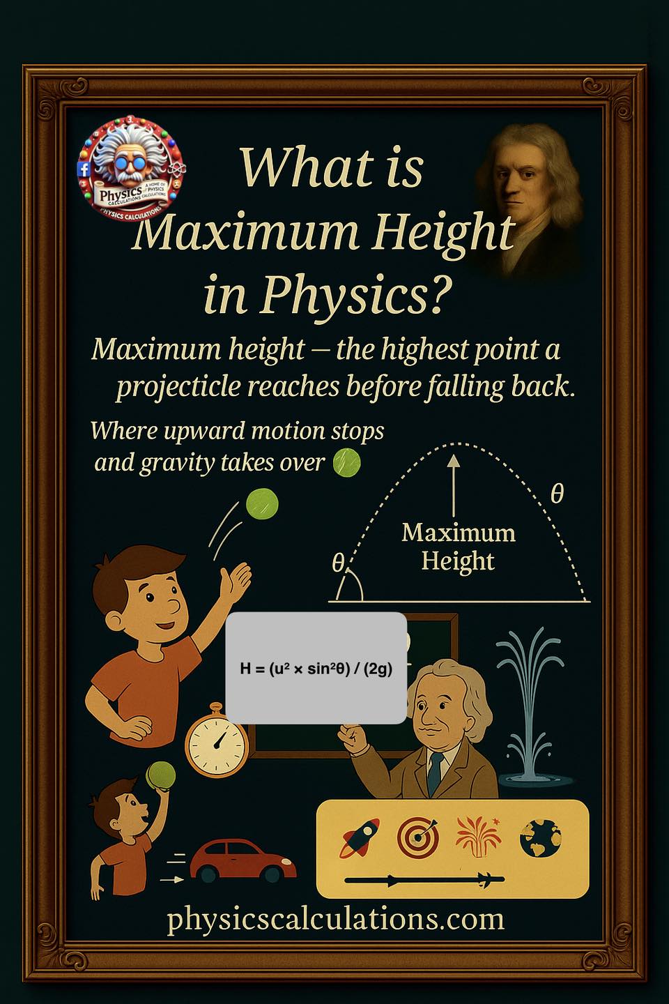 What is Maximum Height in Physics?... - Physicscalculations | Facebook