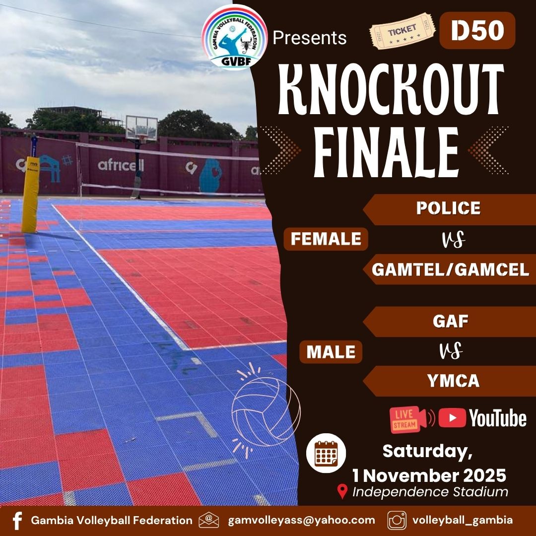 The Countdown is On!... - Gambia Volleyball Federation - GVBF | Facebook