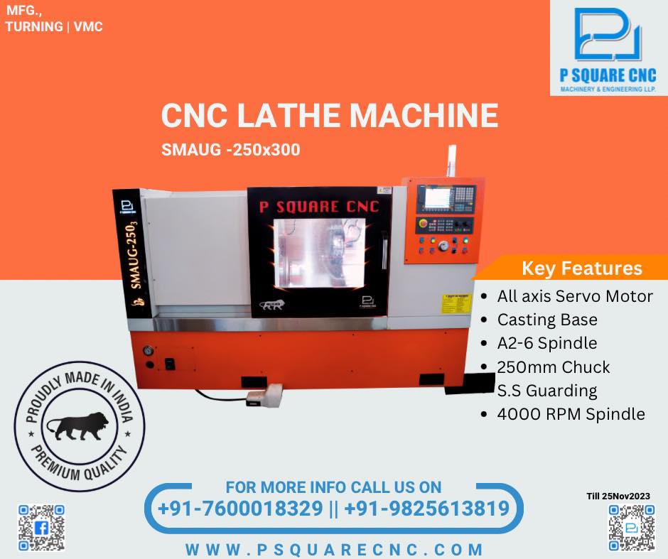 P Square CNC Machinery And Engineering LLP | Ahmedabad