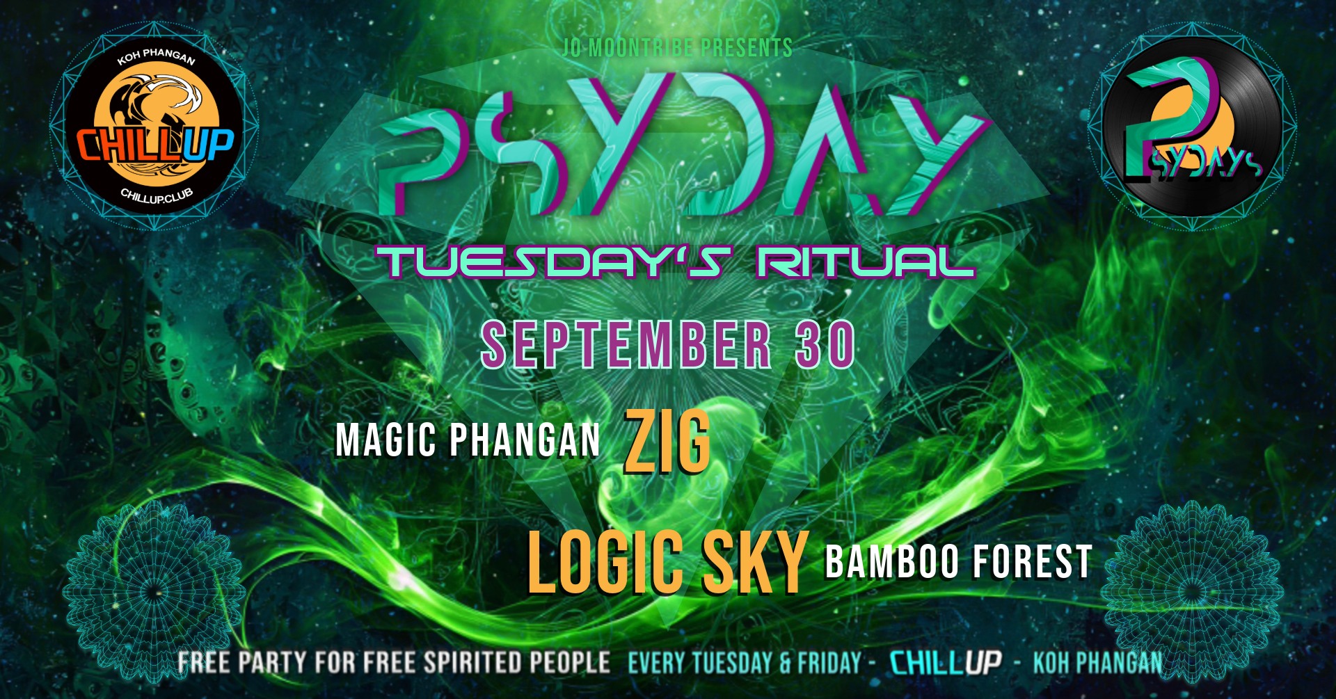 Tuesday's Ritual - 30th September