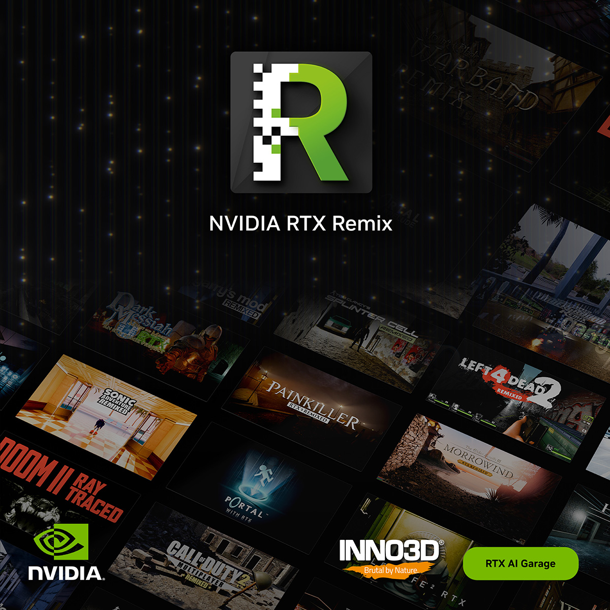 INNO3D - 🎮⚡ Game modding meets AI: See how RTX Remix + generative AI on ...