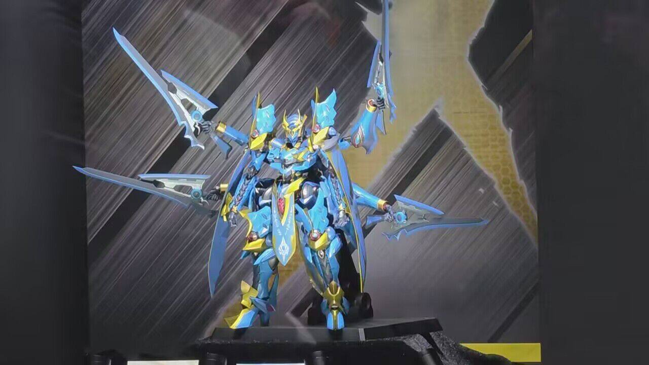 Bandai Metal Build Ex Project new figures on display