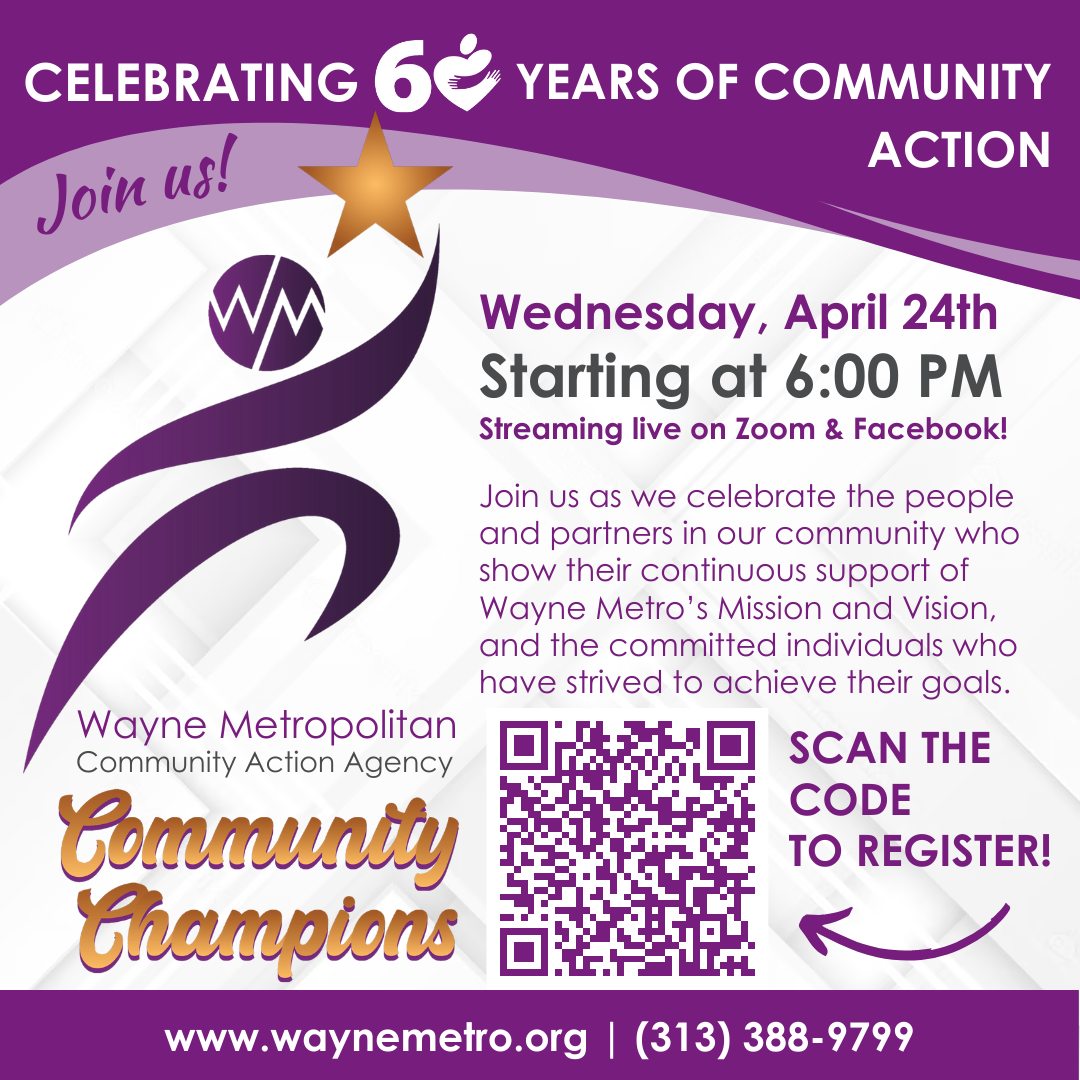 Wayne - SAVE THE DATE! Wayne Metro will livestream our Annual Community ...